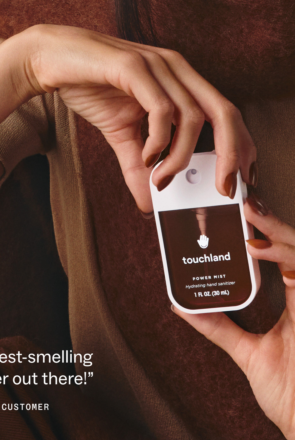 Shop Touchland Salted Caramel | Power Mist Hand Sanitizer- at Ruby Joy Boutique, a Women's Clothing Store in Pickerington, Ohio