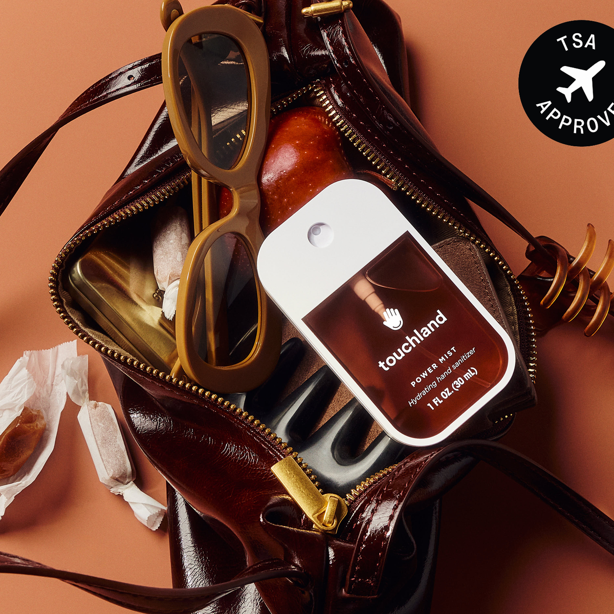 Shop Touchland Salted Caramel | Power Mist Hand Sanitizer- at Ruby Joy Boutique, a Women's Clothing Store in Pickerington, Ohio