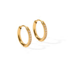Shop Scarlett Huggie Hoop Earrings - 12mm- at Ruby Joy Boutique, a Women's Clothing Store in Pickerington, Ohio