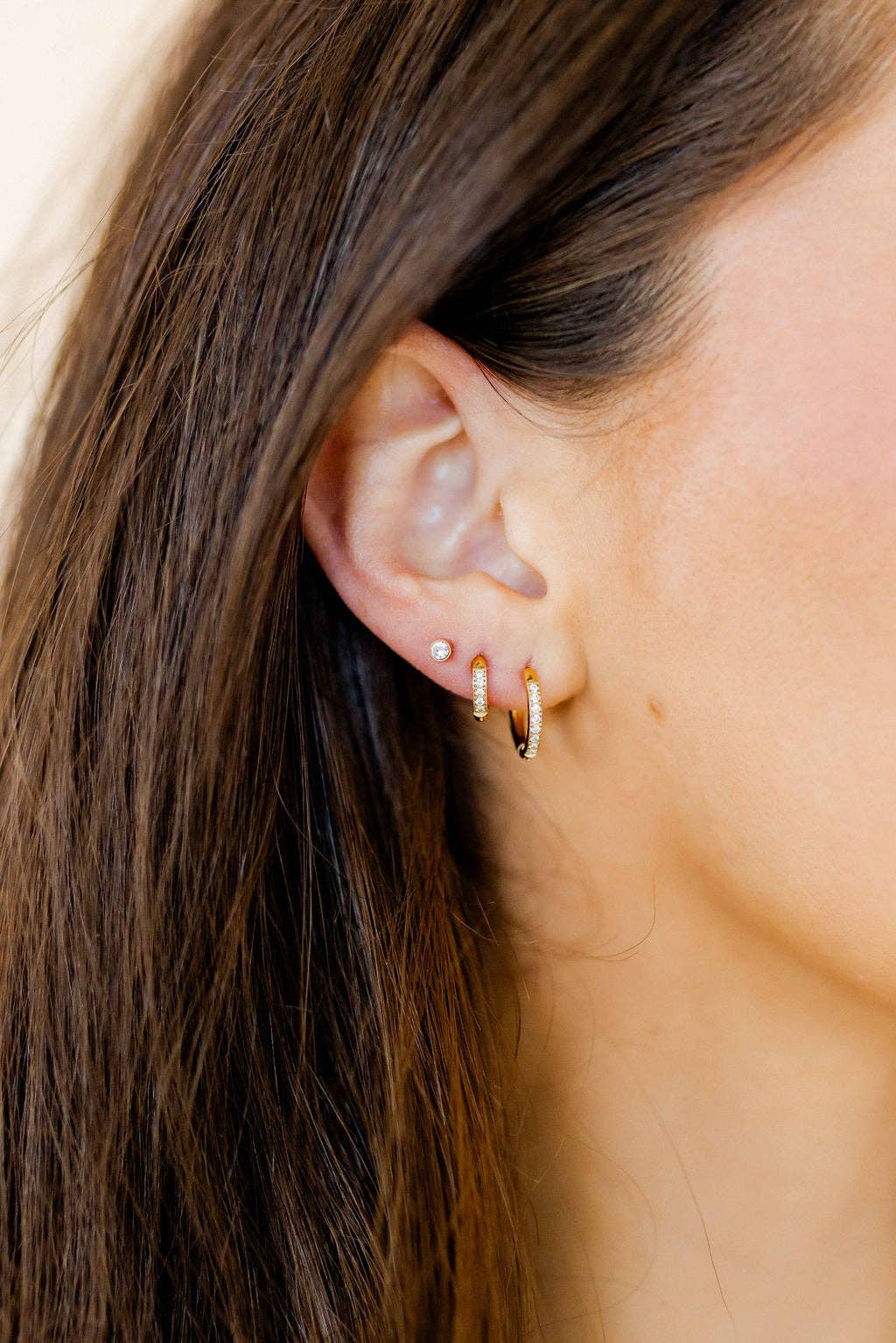 Shop Scarlett Huggie Hoop Earrings - 12mm- at Ruby Joy Boutique, a Women's Clothing Store in Pickerington, Ohio