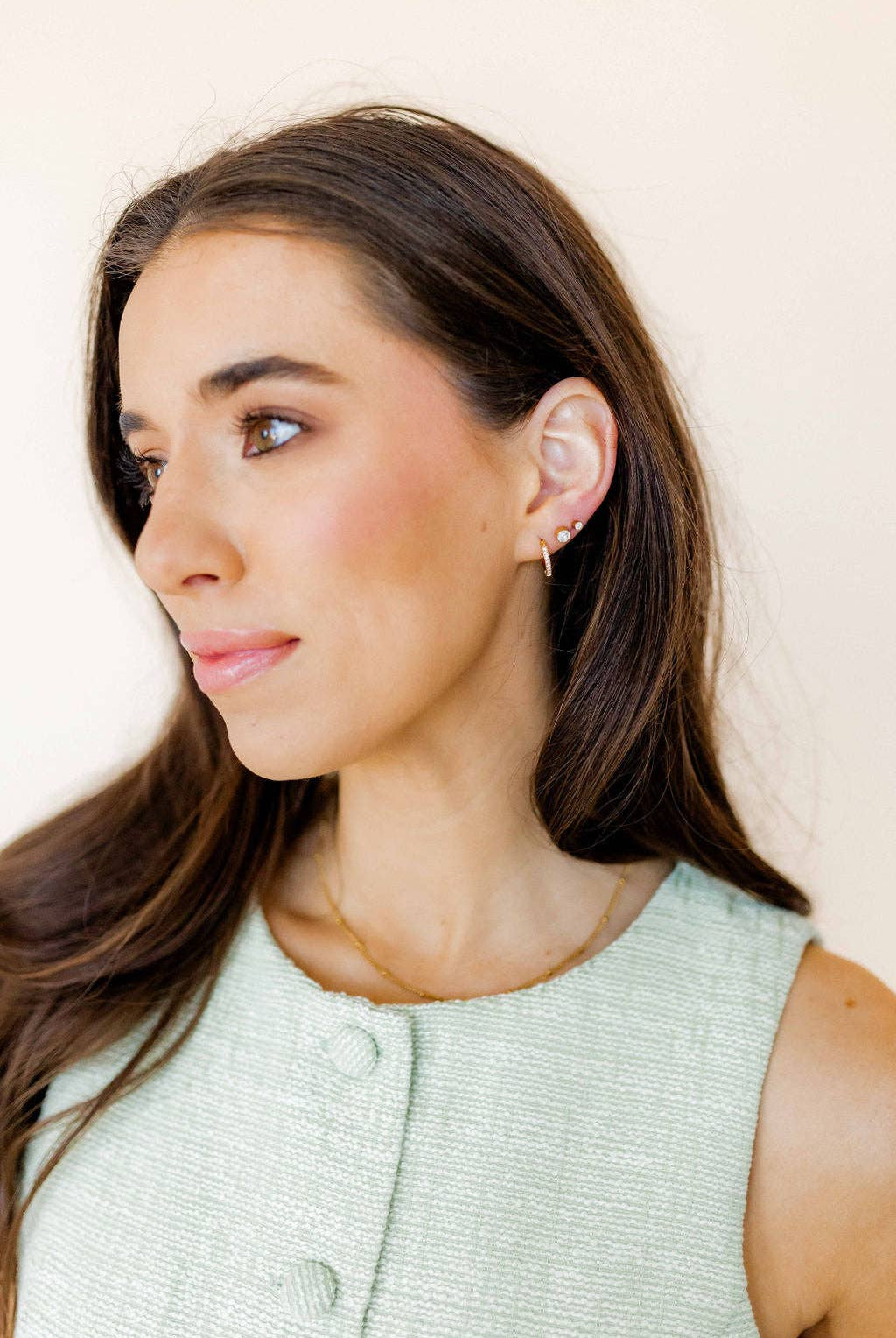 Shop Scarlett Huggie Hoop Earrings - 12mm- at Ruby Joy Boutique, a Women's Clothing Store in Pickerington, Ohio