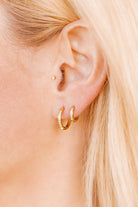 Shop Scarlett Huggie Hoop Earrings - 8mm- at Ruby Joy Boutique, a Women's Clothing Store in Pickerington, Ohio