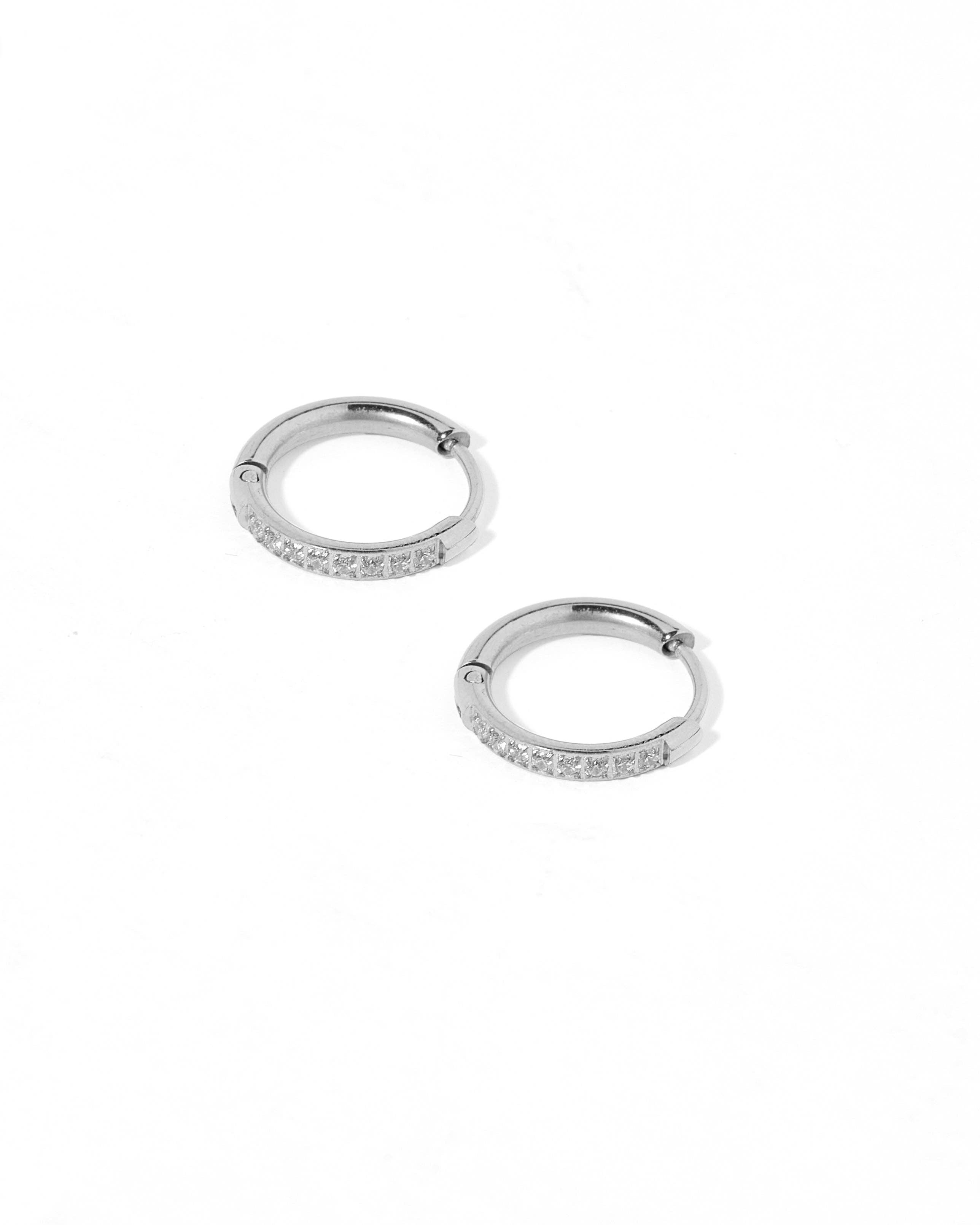 Shop Scarlett Huggie Hoop Earrings - Silver 12mm- at Ruby Joy Boutique, a Women's Clothing Store in Pickerington, Ohio