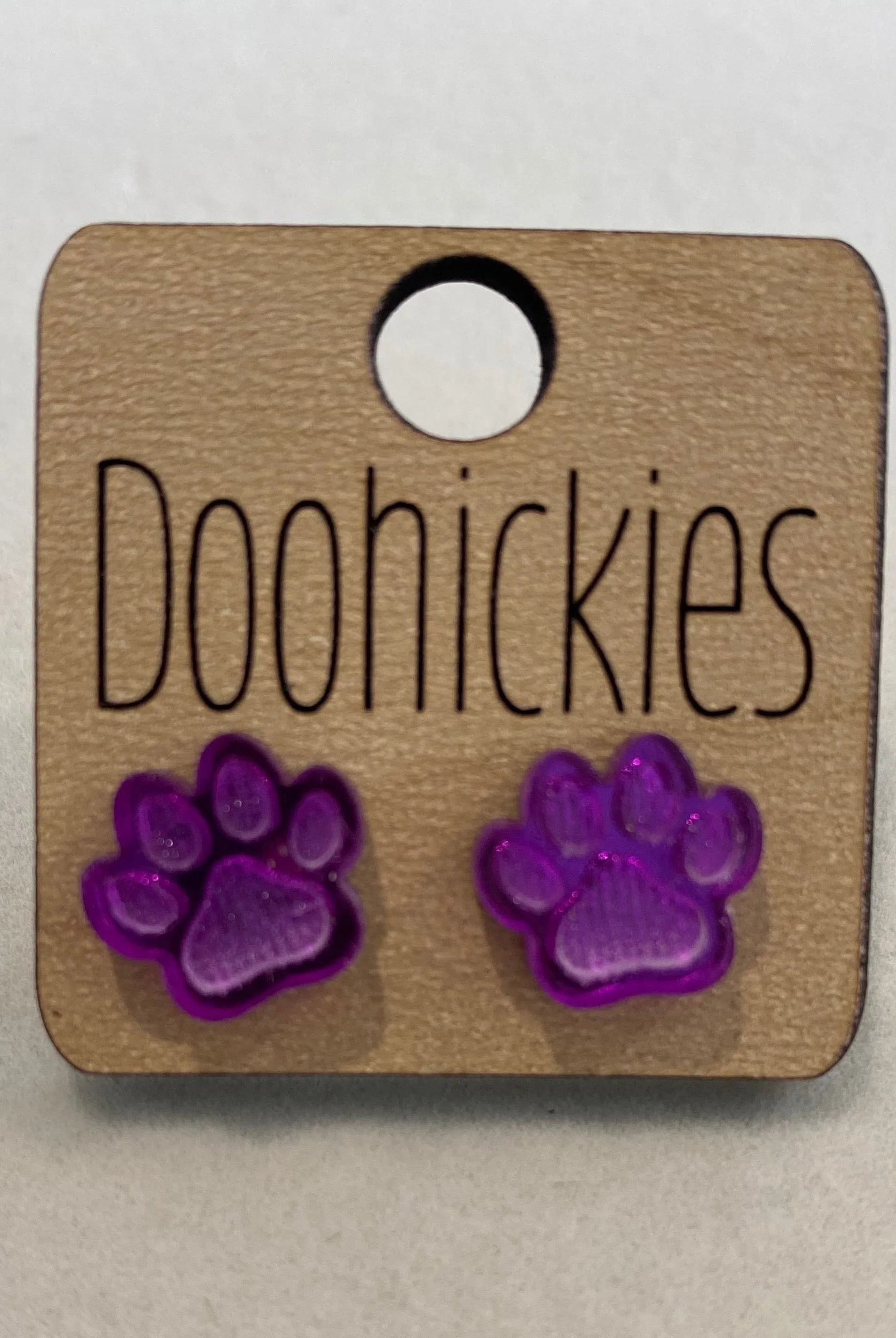 Shop School Spirit Paw Earrings-Earrings at Ruby Joy Boutique, a Women's Clothing Store in Pickerington, Ohio