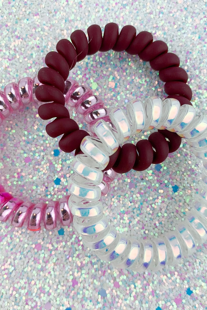 Shop Set of 3 Hair Coils - Standard Size- at Ruby Joy Boutique, a Women's Clothing Store in Pickerington, Ohio