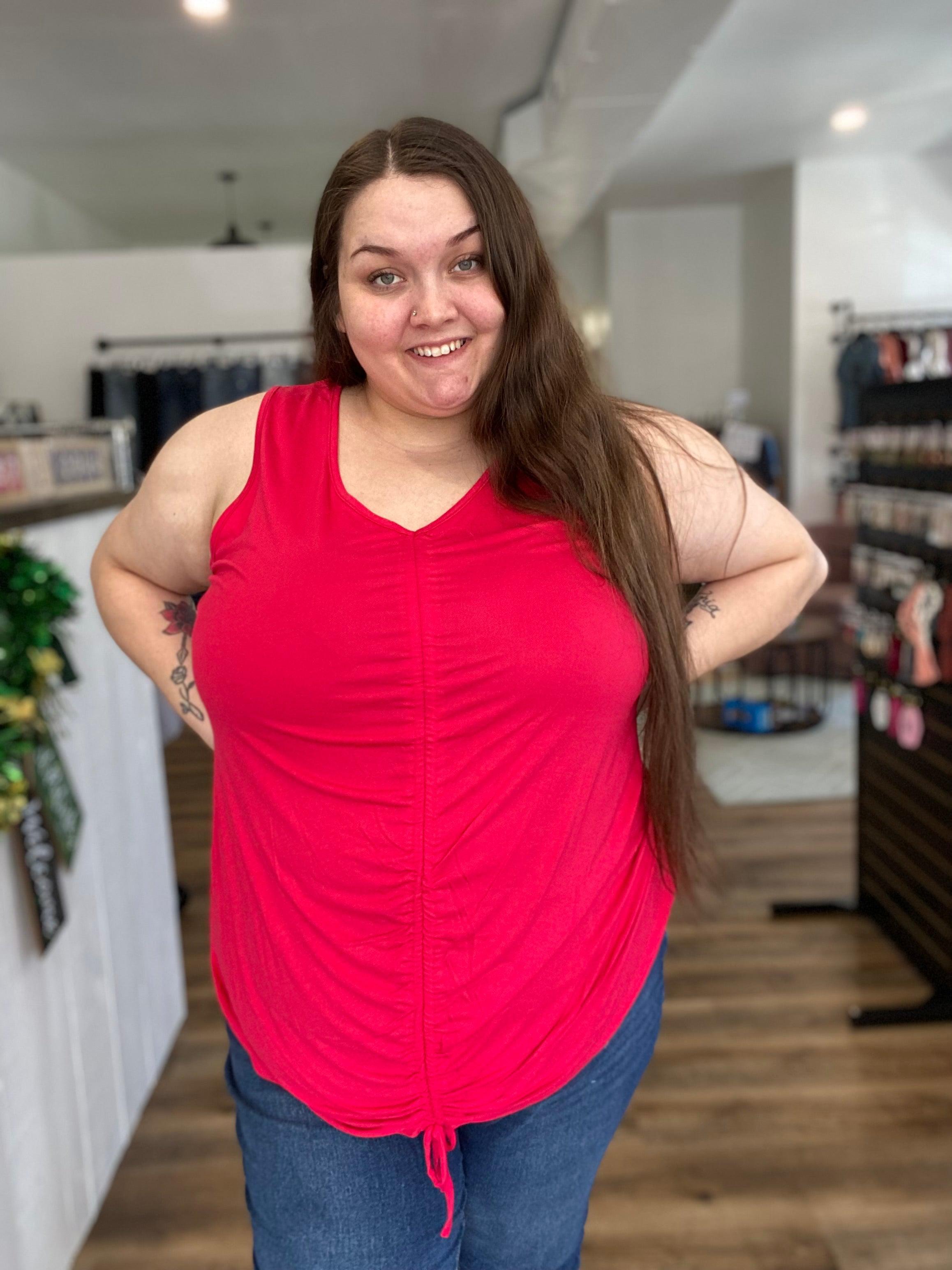 Shop Shine Bright Tank-Tank Top at Ruby Joy Boutique, a Women's Clothing Store in Pickerington, Ohio