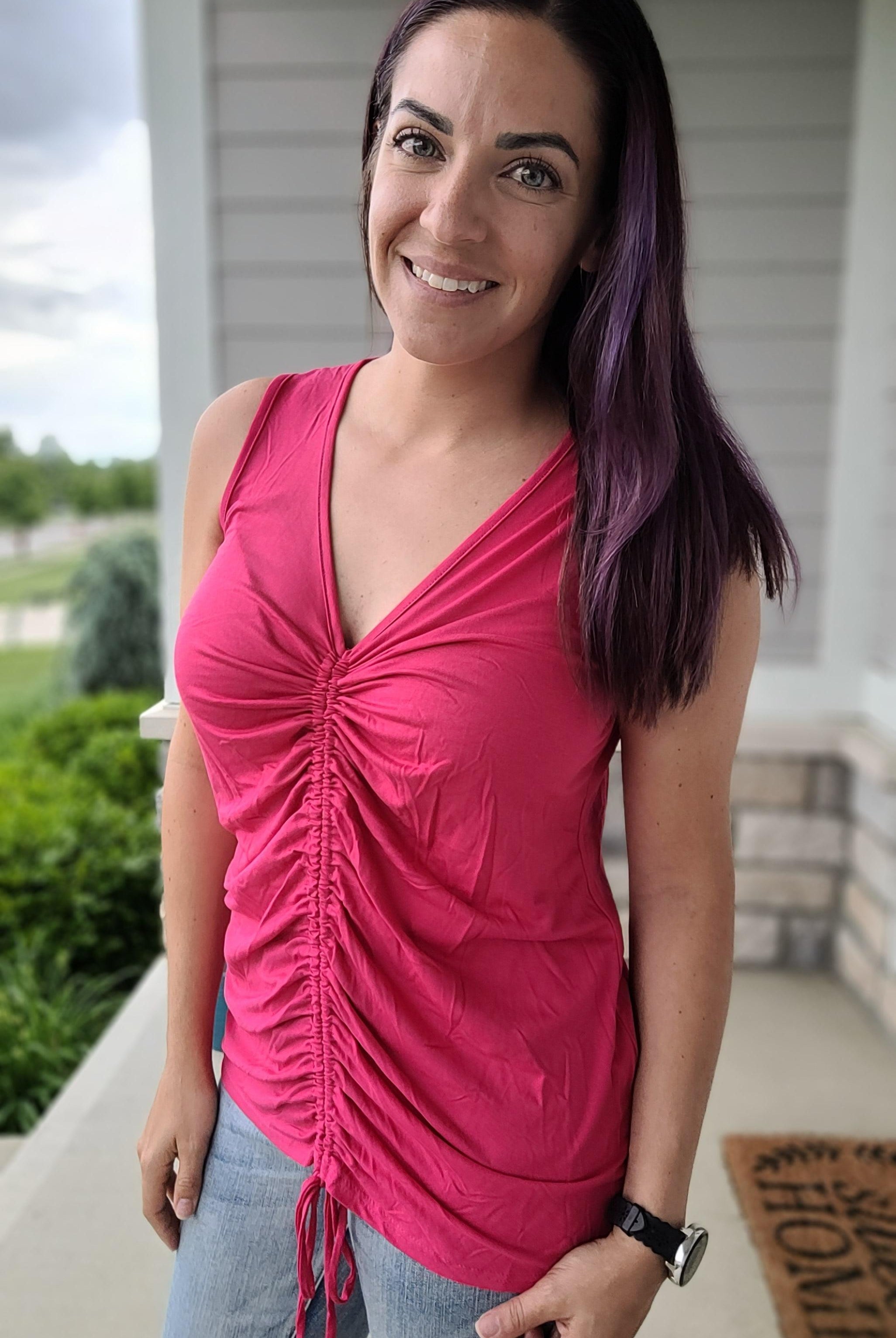 Shop Shine Bright Tank-Tank Top at Ruby Joy Boutique, a Women's Clothing Store in Pickerington, Ohio