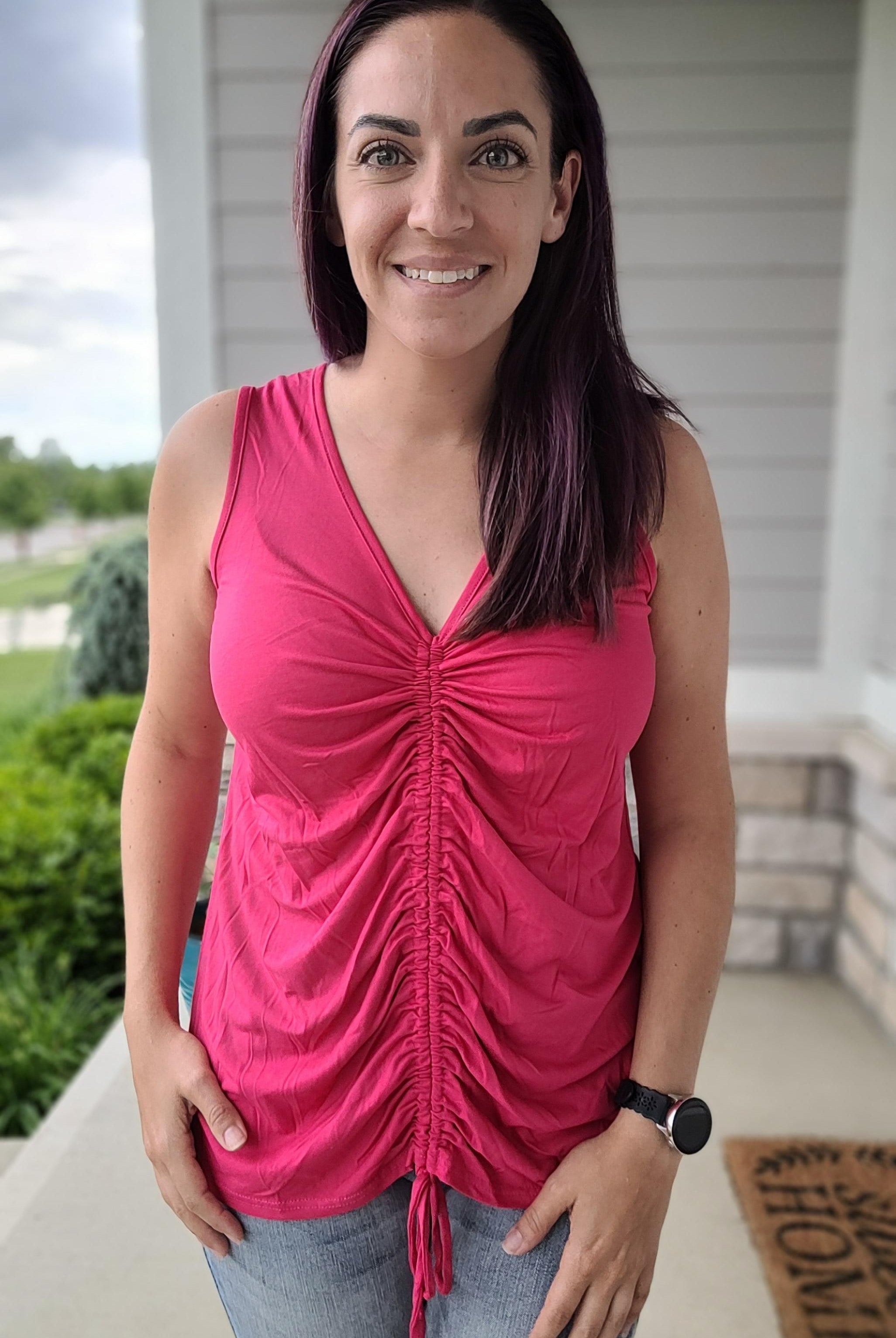 Shop Shine Bright Tank-Tank Top at Ruby Joy Boutique, a Women's Clothing Store in Pickerington, Ohio