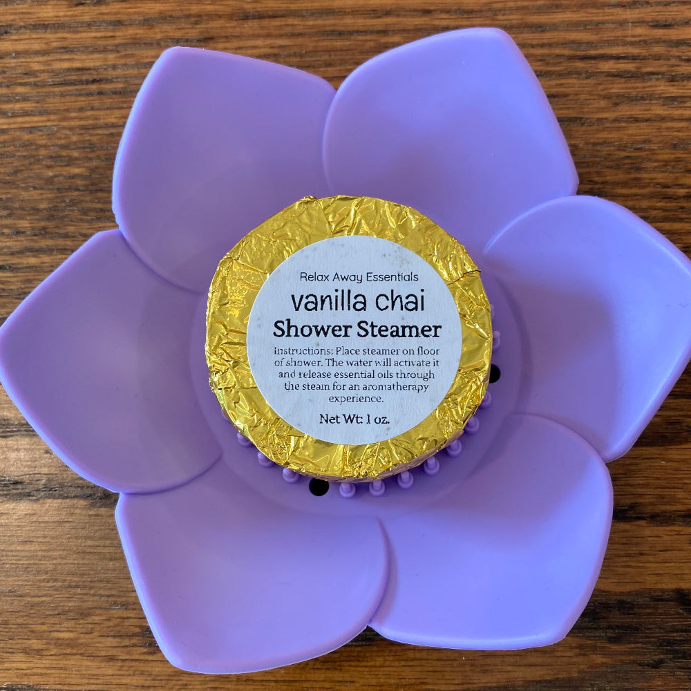Shop Aromatherapy Shower Steamer Singles-Vanilla chai at Ruby Joy Boutique, a Women's Clothing Store in Pickerington, Ohio