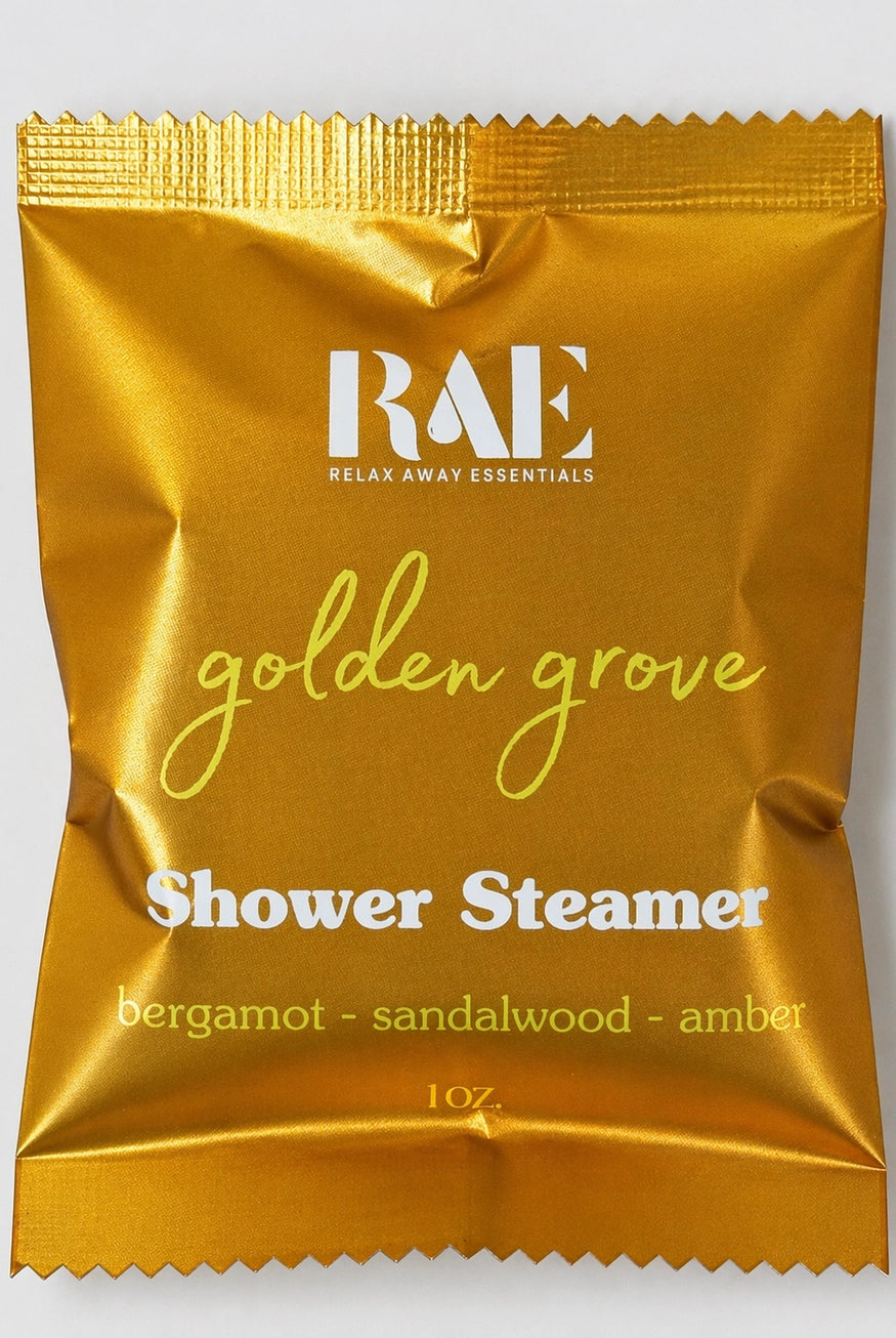 Shop Shower Steamer Aromatherapy Singles-Golden Grove at Ruby Joy Boutique, a Women's Clothing Store in Pickerington, Ohio
