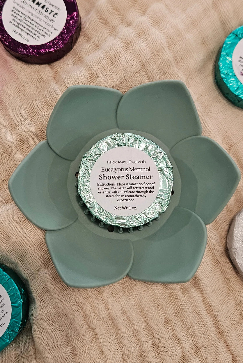 Shop Lotus Shower Steamer Trays-Sage at Ruby Joy Boutique, a Women's Clothing Store in Pickerington, Ohio