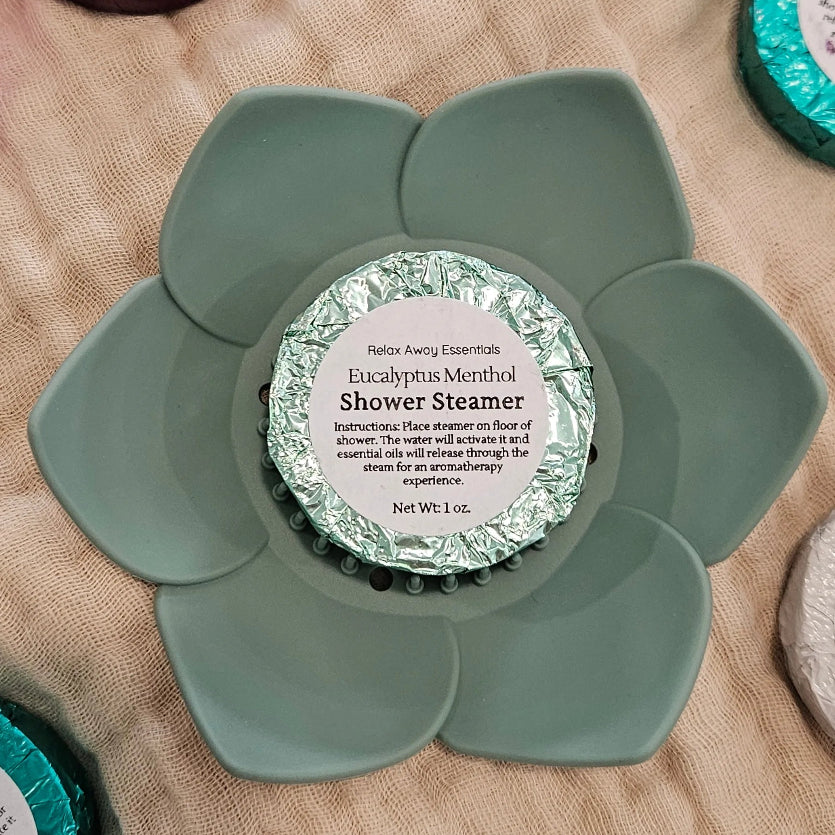 Shop Lotus Shower Steamer Trays-Sage at Ruby Joy Boutique, a Women's Clothing Store in Pickerington, Ohio