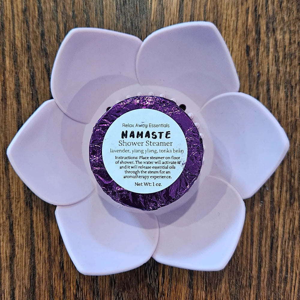 Shop Aromatherapy Shower Steamer Singles-Namaste at Ruby Joy Boutique, a Women's Clothing Store in Pickerington, Ohio