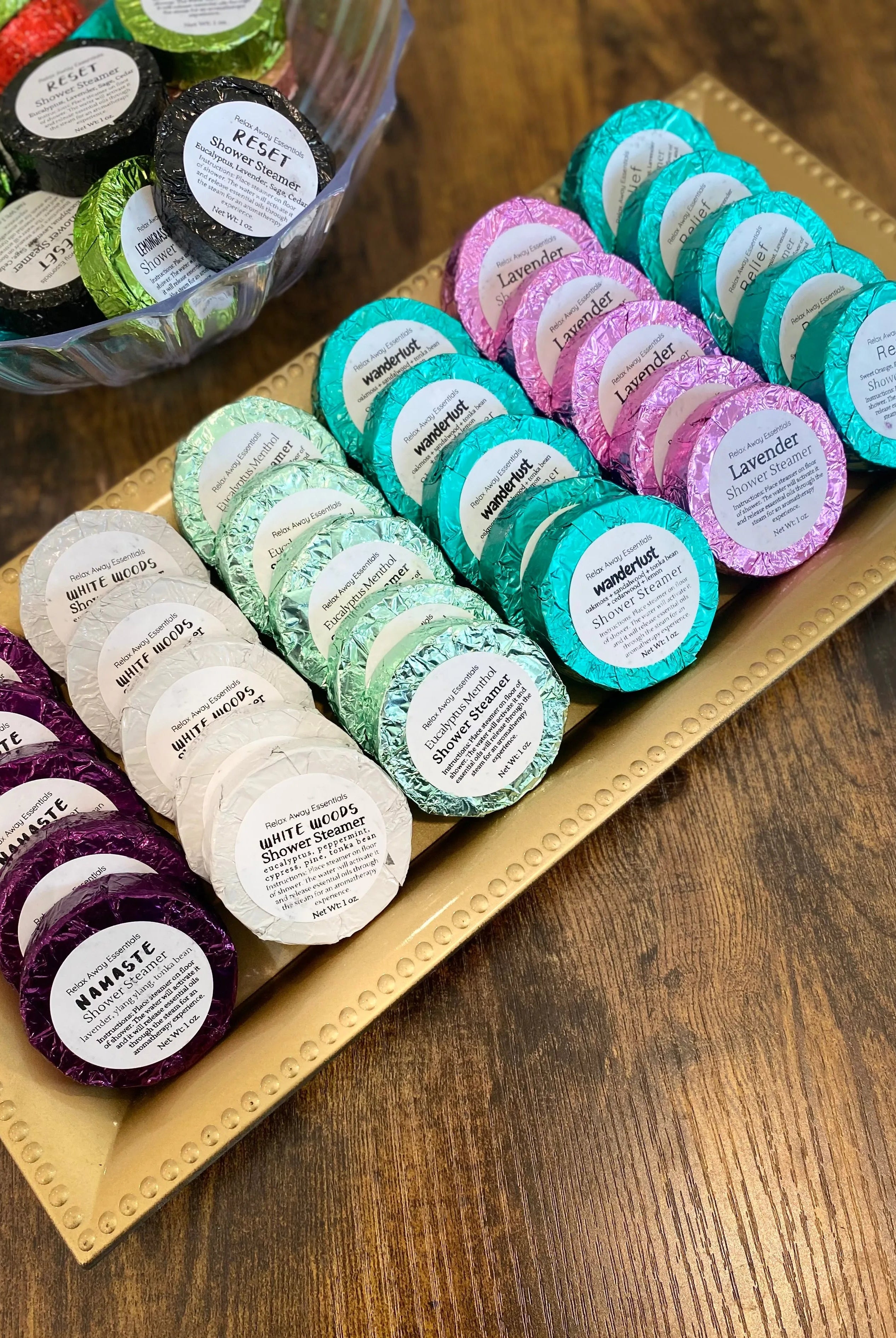 Shop Aromatherapy Shower Steamer Singles- at Ruby Joy Boutique, a Women's Clothing Store in Pickerington, Ohio