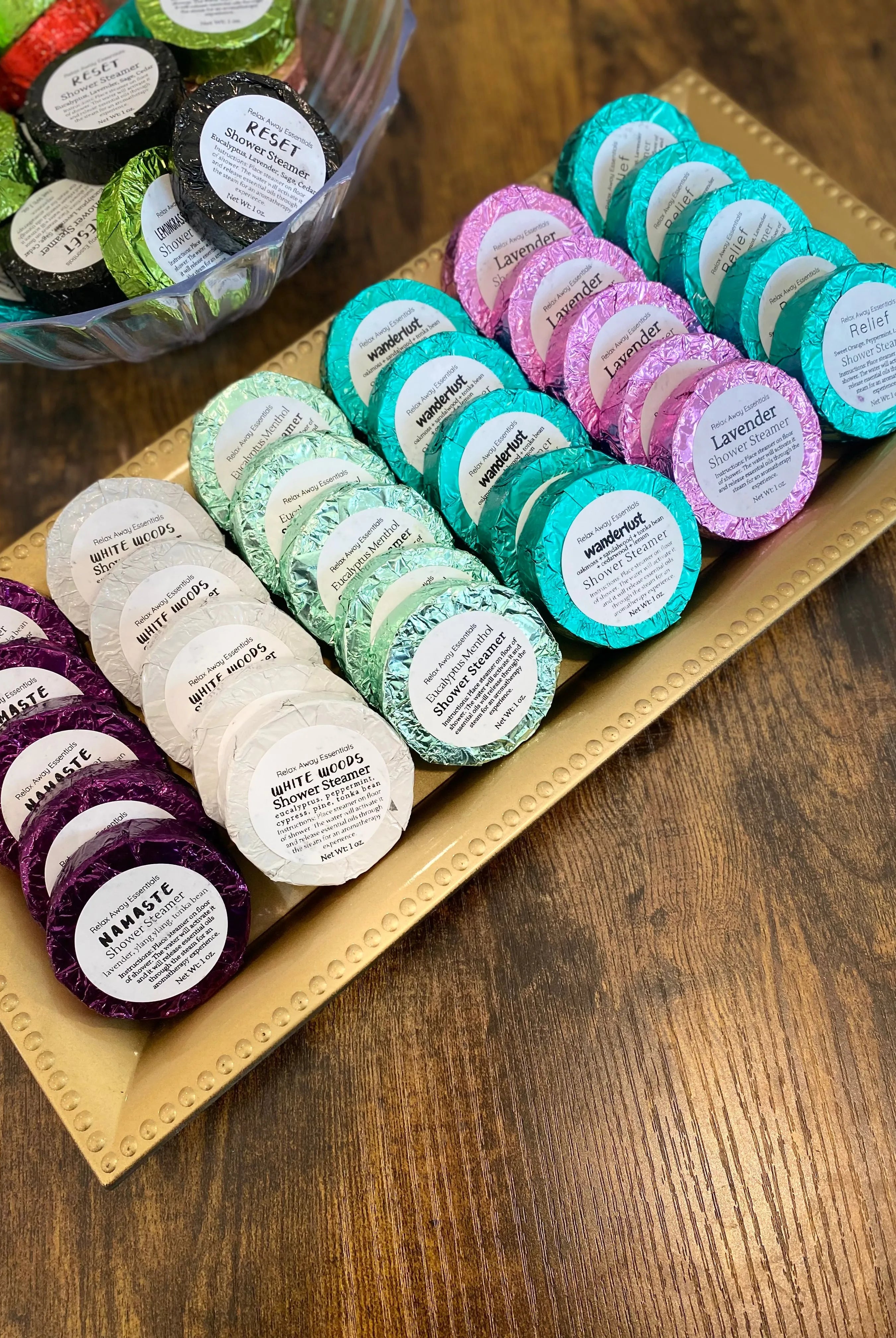 Shop Aromatherapy Shower Steamer Singles- at Ruby Joy Boutique, a Women's Clothing Store in Pickerington, Ohio