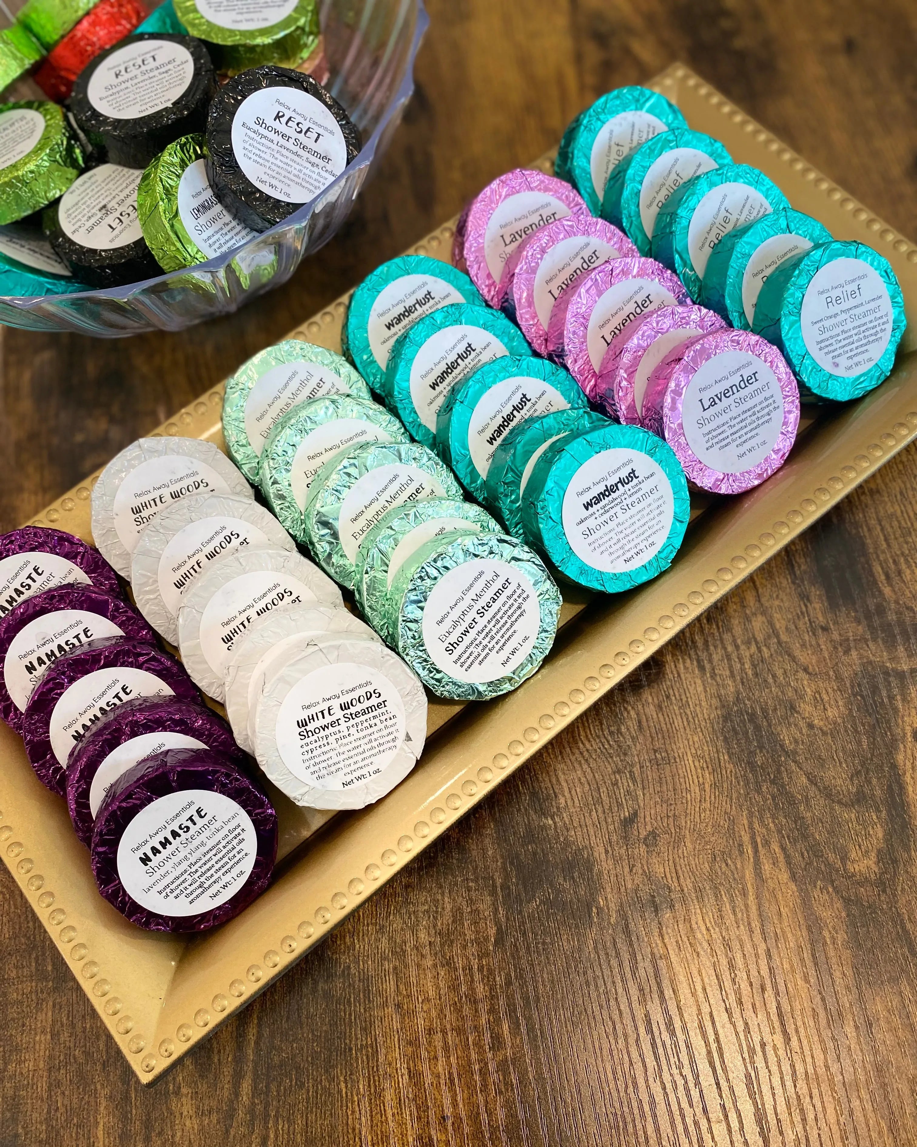 Shop Aromatherapy Shower Steamer Singles- at Ruby Joy Boutique, a Women's Clothing Store in Pickerington, Ohio