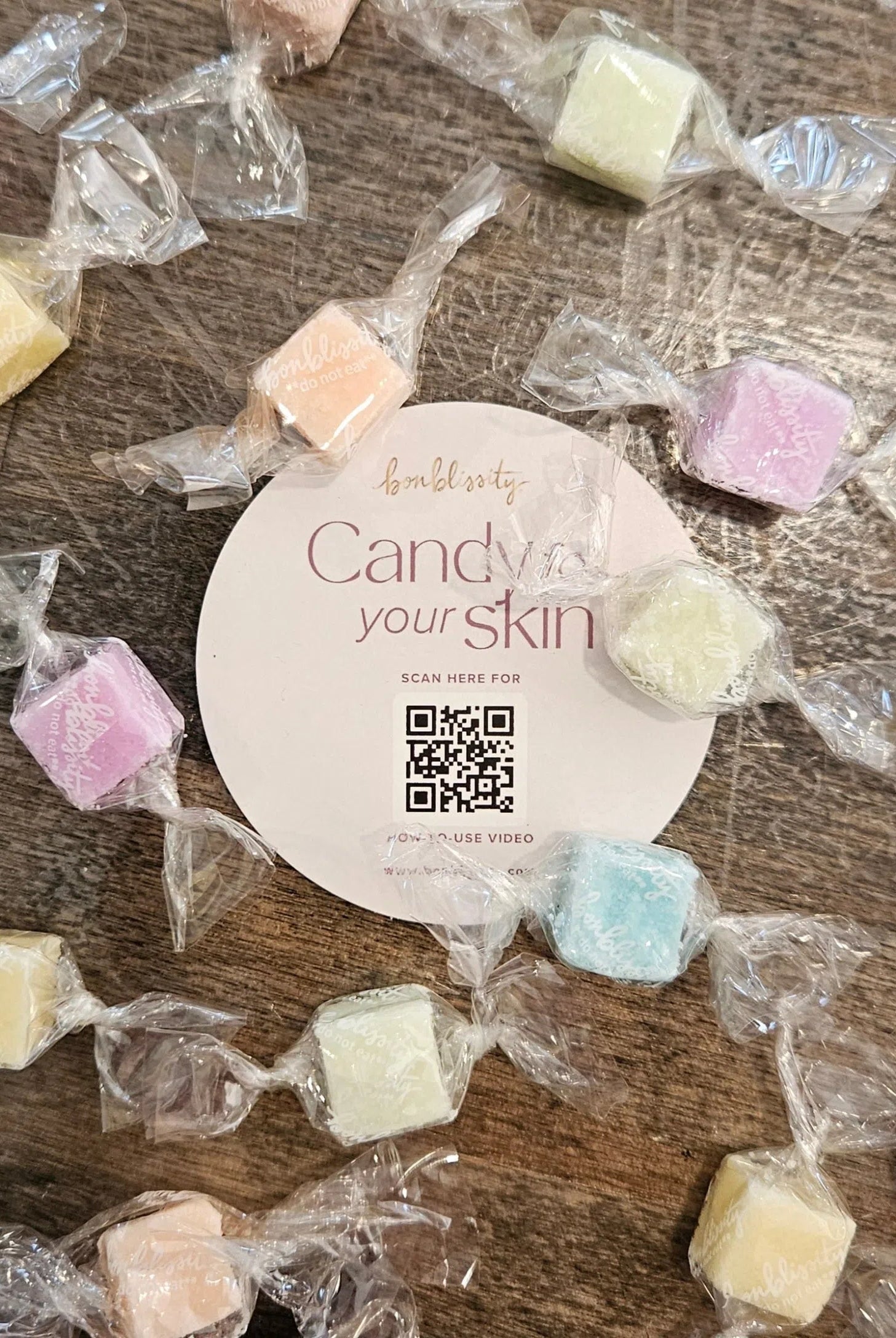 Shop Signature Sugar Cube Candy Scrub (30 pcs) - Assorted Scents-Soaps & Scrubs at Ruby Joy Boutique, a Women's Clothing Store in Pickerington, Ohio