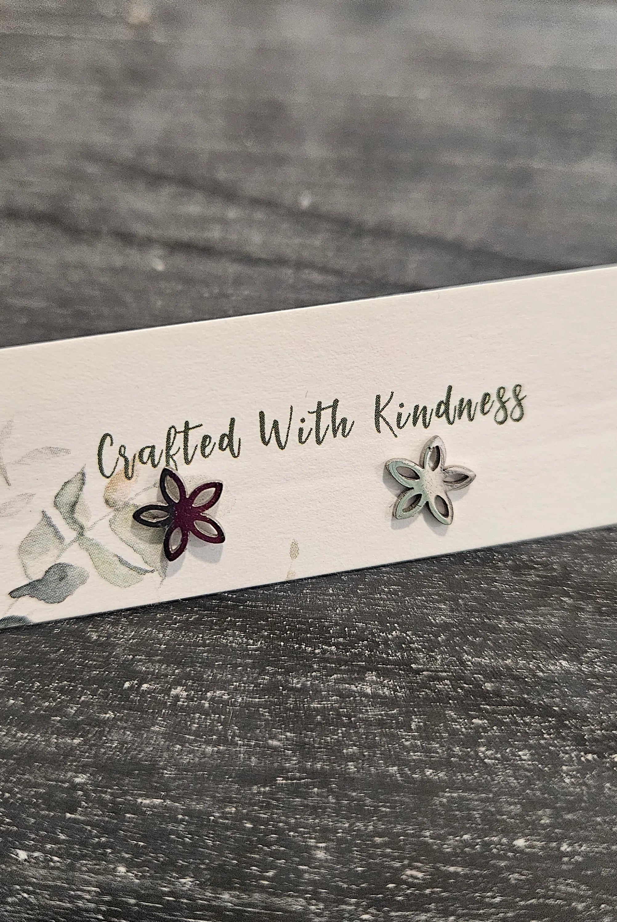 Shop Silver Flower Studs-Earrings at Ruby Joy Boutique, a Women's Clothing Store in Pickerington, Ohio