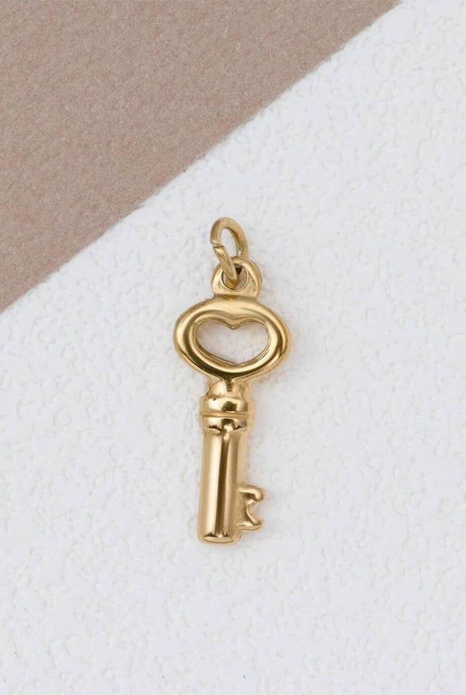Shop Skeleton Key Charm- at Ruby Joy Boutique, a Women's Clothing Store in Pickerington, Ohio