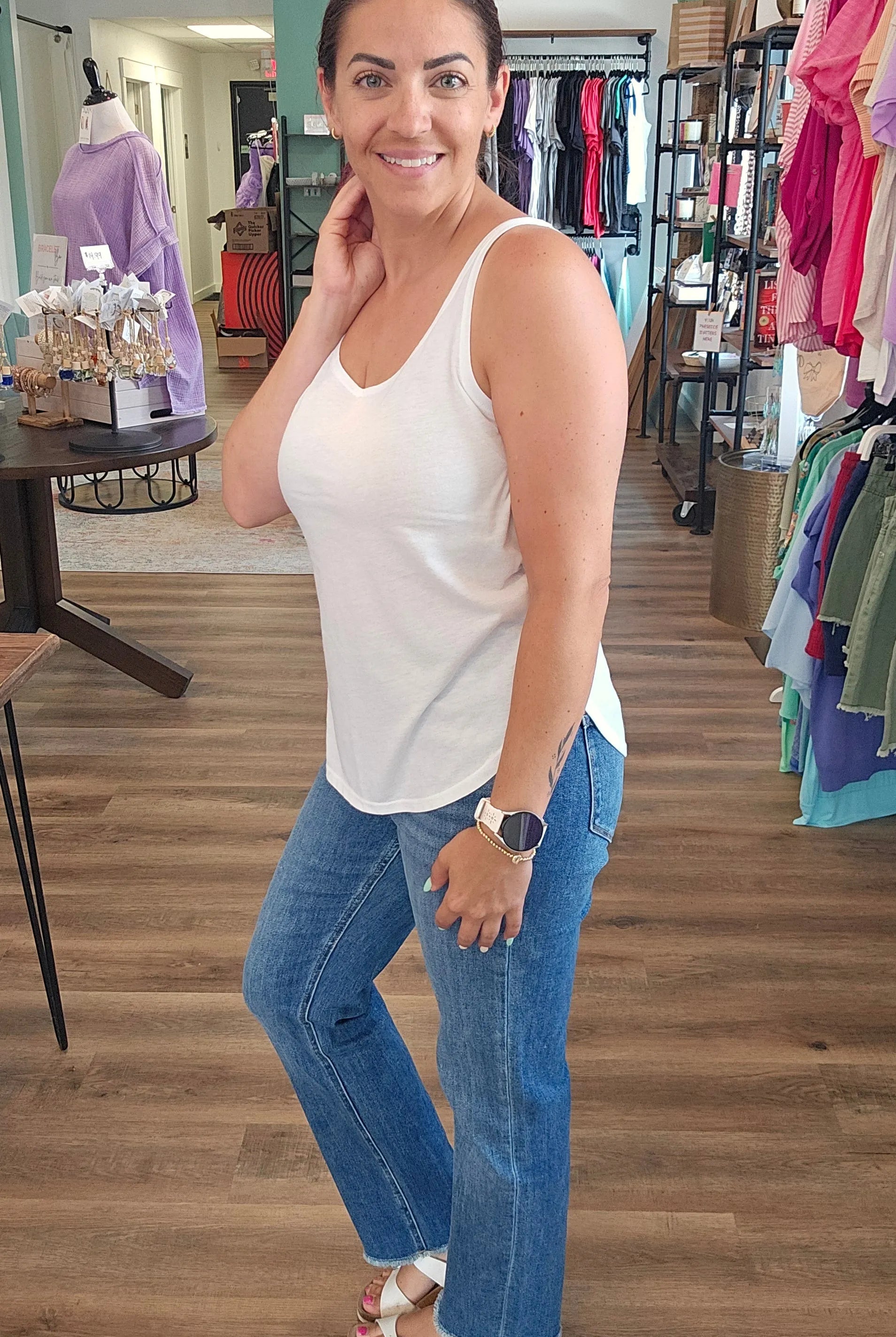 Shop Skyline Super High-Rise Jeans | Mica Denim- at Ruby Joy Boutique, a Women's Clothing Store in Pickerington, Ohio