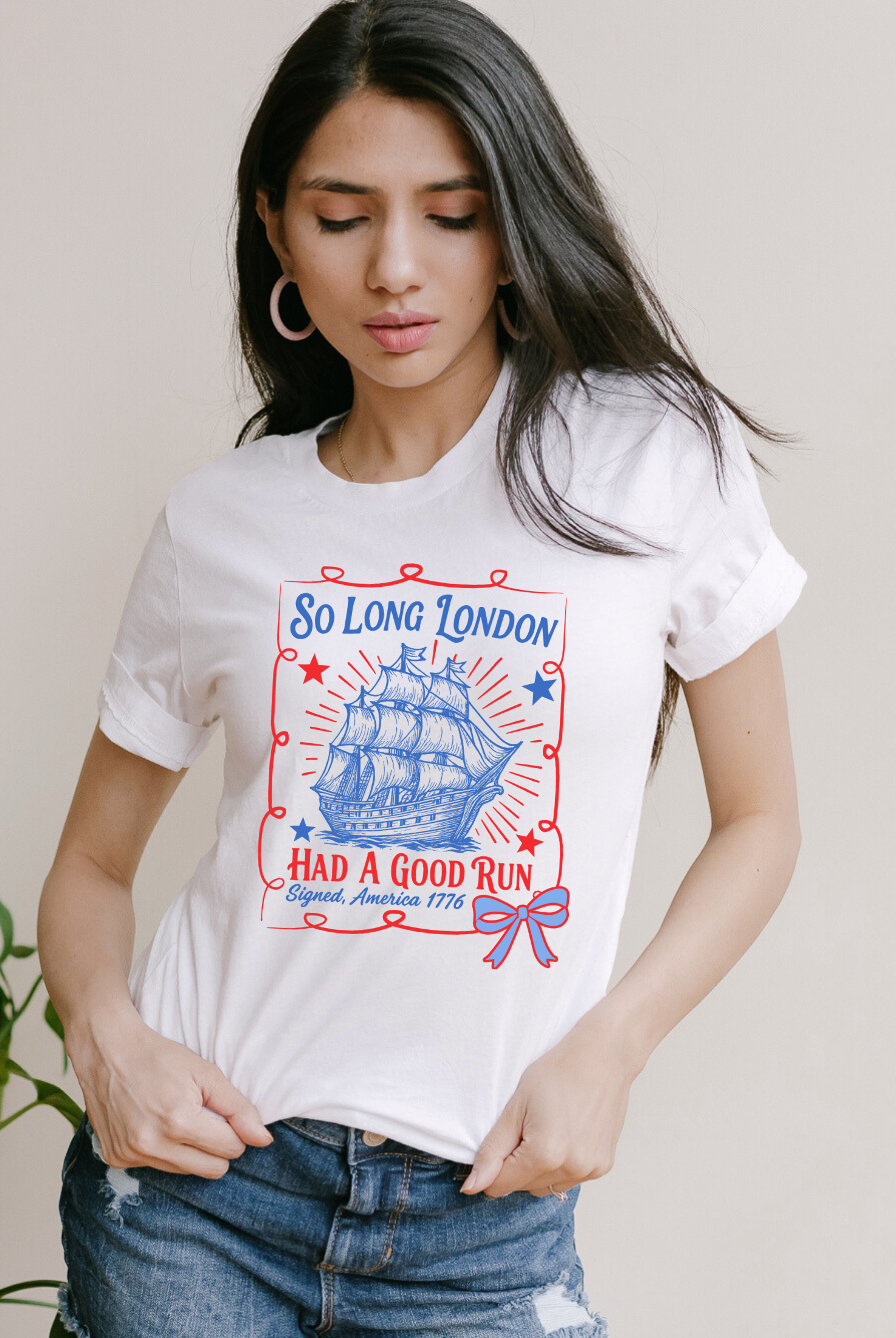 Shop So Long London, 1776 - 4th of July- at Ruby Joy Boutique, a Women's Clothing Store in Pickerington, Ohio