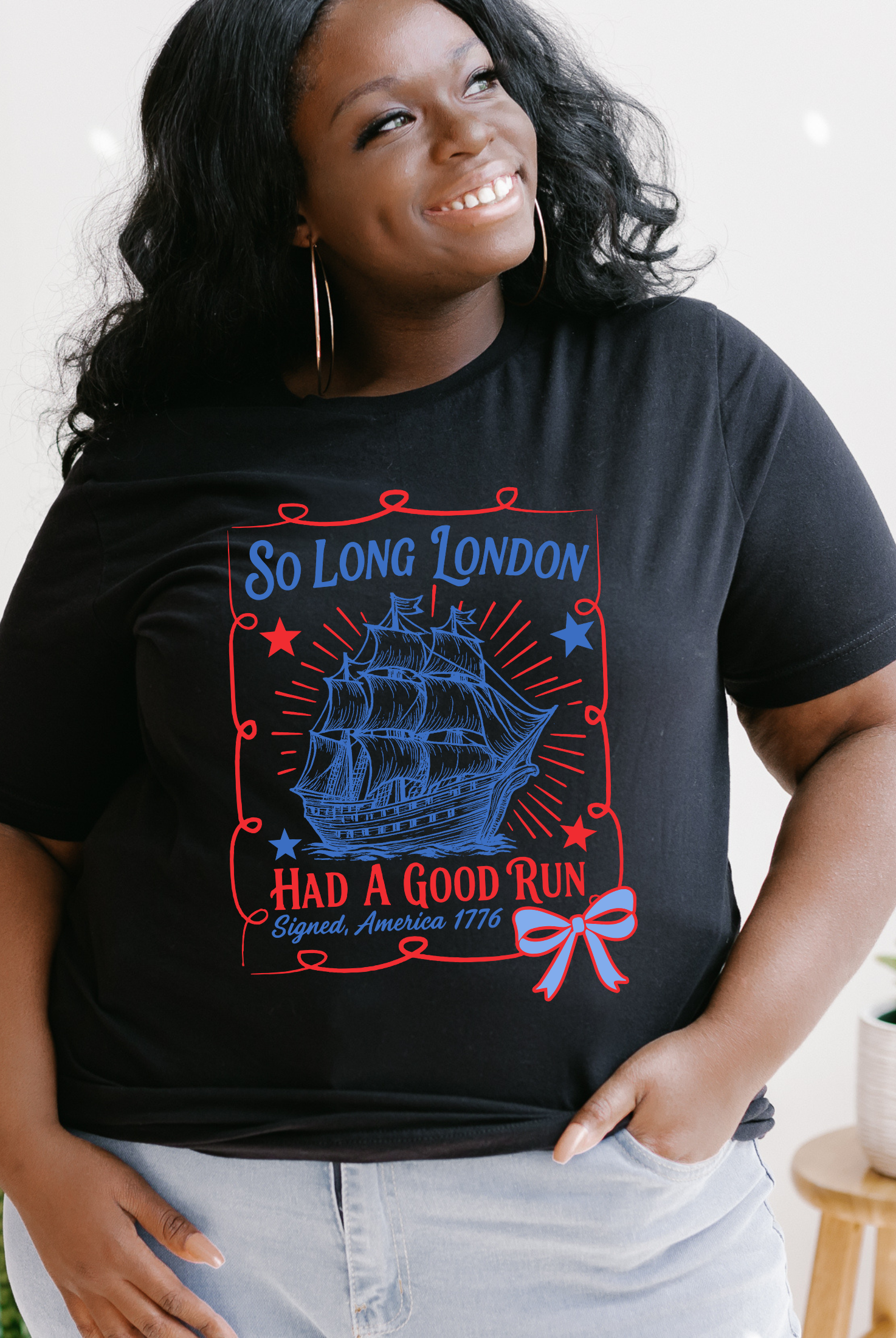 Shop So Long London, 1776 - 4th of July- at Ruby Joy Boutique, a Women's Clothing Store in Pickerington, Ohio