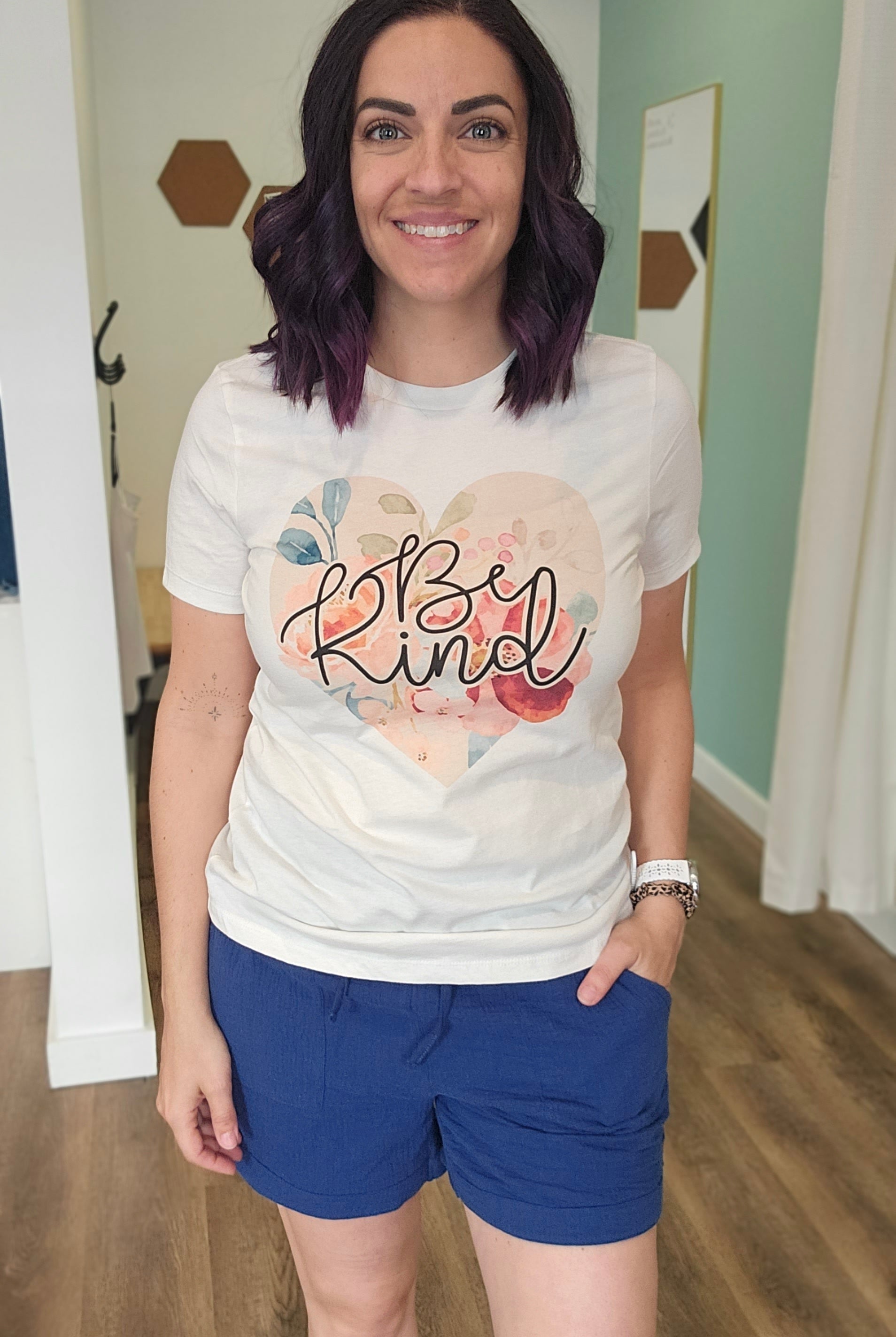 Shop Sonia Gauzy Drawstring Shorts - Navy-Shorts at Ruby Joy Boutique, a Women's Clothing Store in Pickerington, Ohio