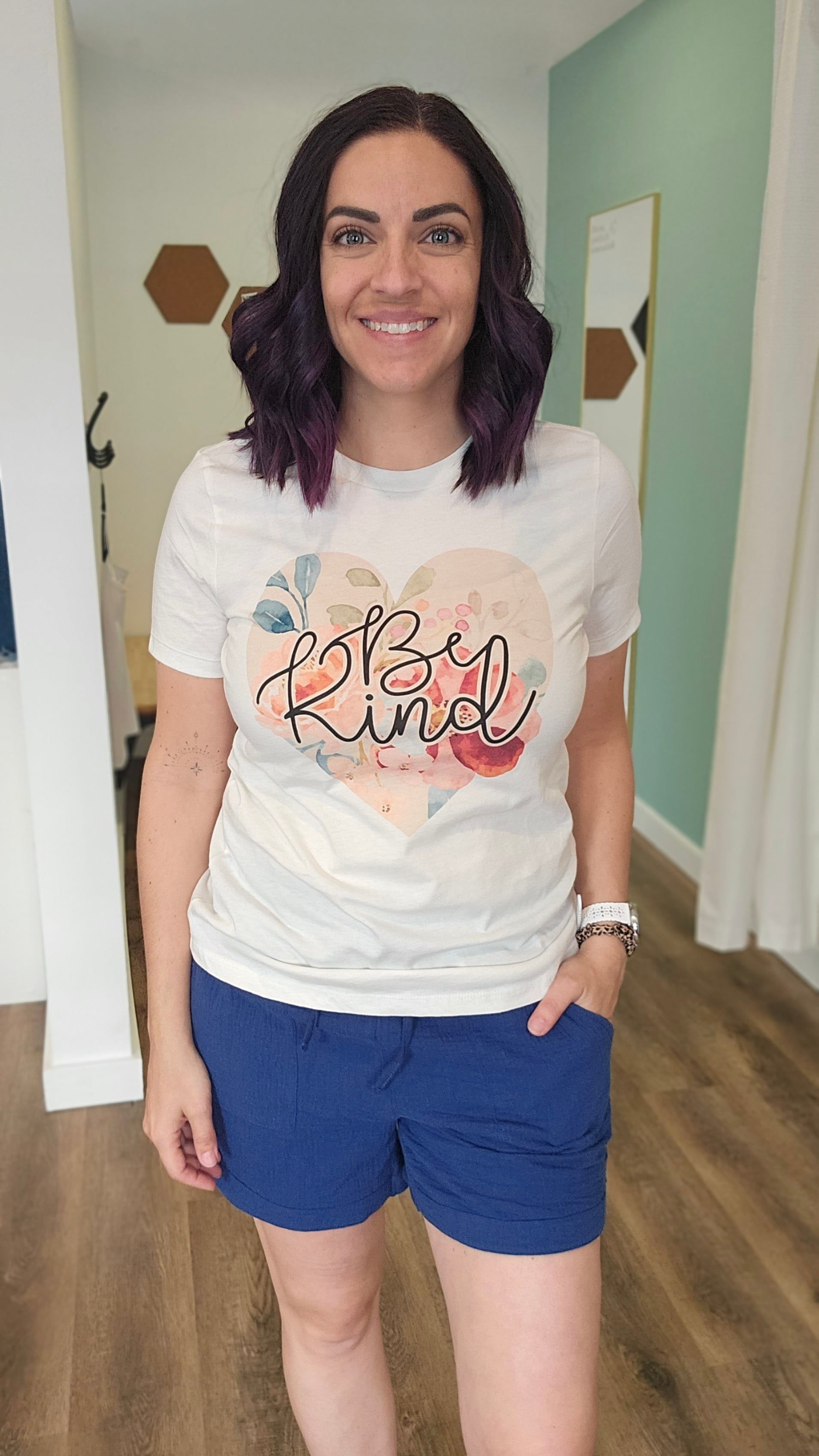 Shop Sonia Gauzy Drawstring Shorts - Navy-Shorts at Ruby Joy Boutique, a Women's Clothing Store in Pickerington, Ohio