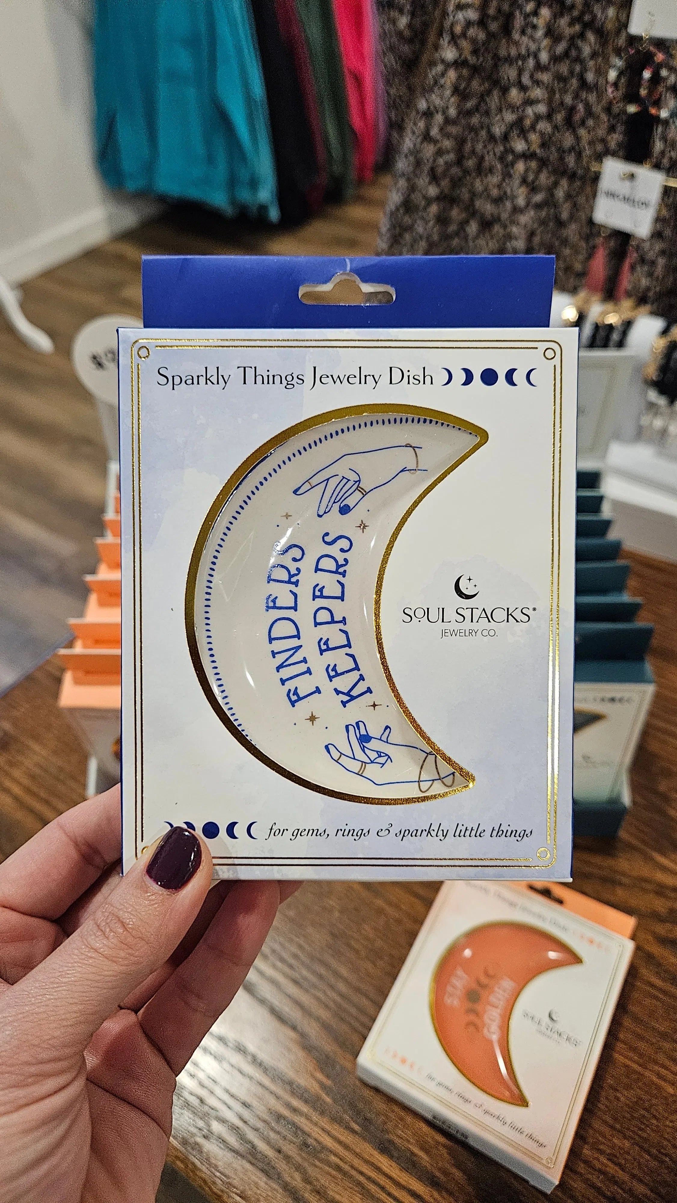 Shop Sparkly Things Jewelry Dish-Jewelry Storage at Ruby Joy Boutique, a Women's Clothing Store in Pickerington, Ohio