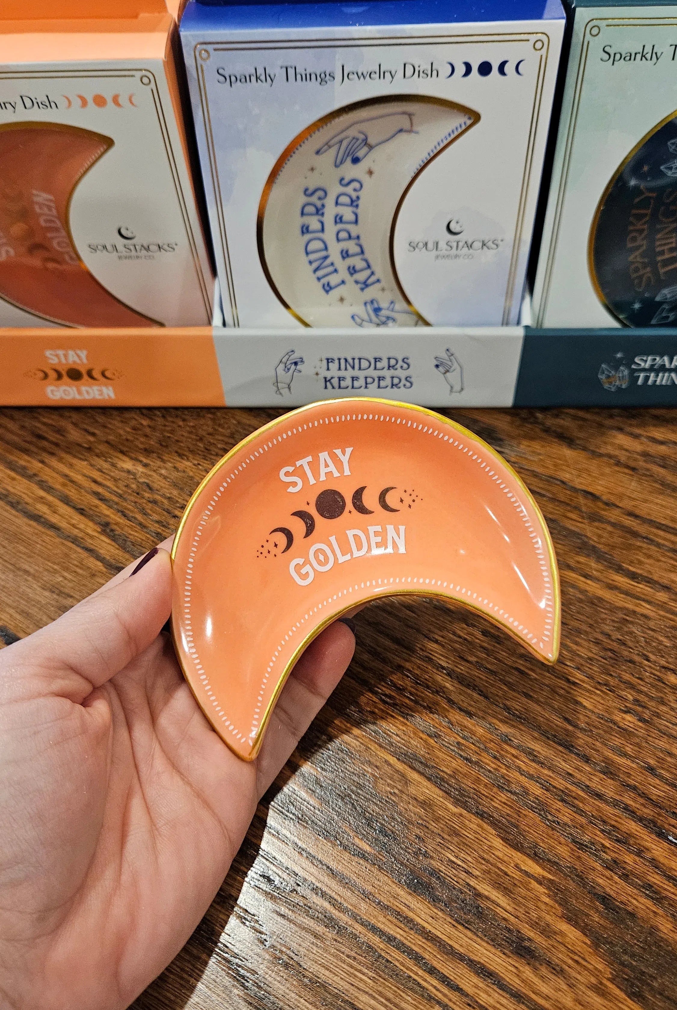 Shop Sparkly Things Jewelry Dish-Jewelry Storage at Ruby Joy Boutique, a Women's Clothing Store in Pickerington, Ohio