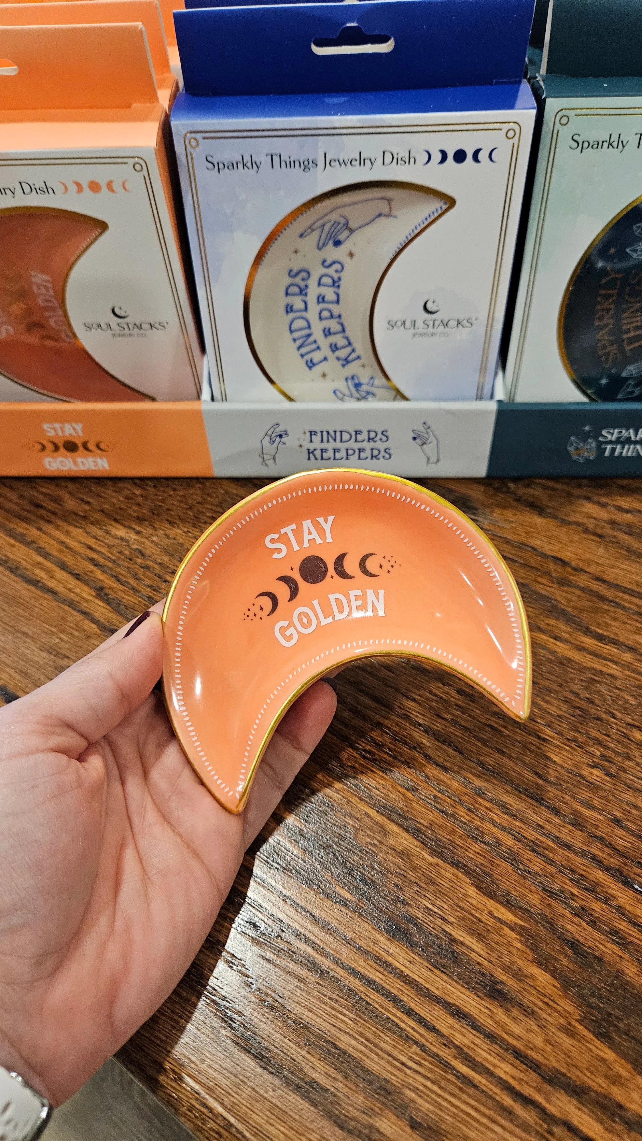 Shop Sparkly Things Jewelry Dish-Jewelry Storage at Ruby Joy Boutique, a Women's Clothing Store in Pickerington, Ohio