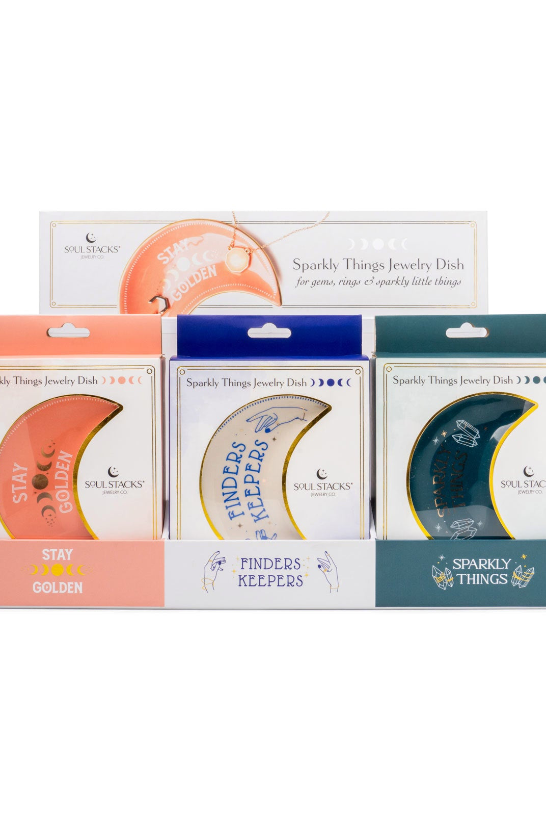 Shop Sparkly Things Jewelry Dish-Jewelry Storage at Ruby Joy Boutique, a Women's Clothing Store in Pickerington, Ohio