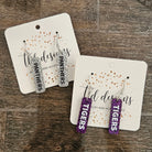 Shop Spirit Dangle Earrings - Panthers- at Ruby Joy Boutique, a Women's Clothing Store in Pickerington, Ohio