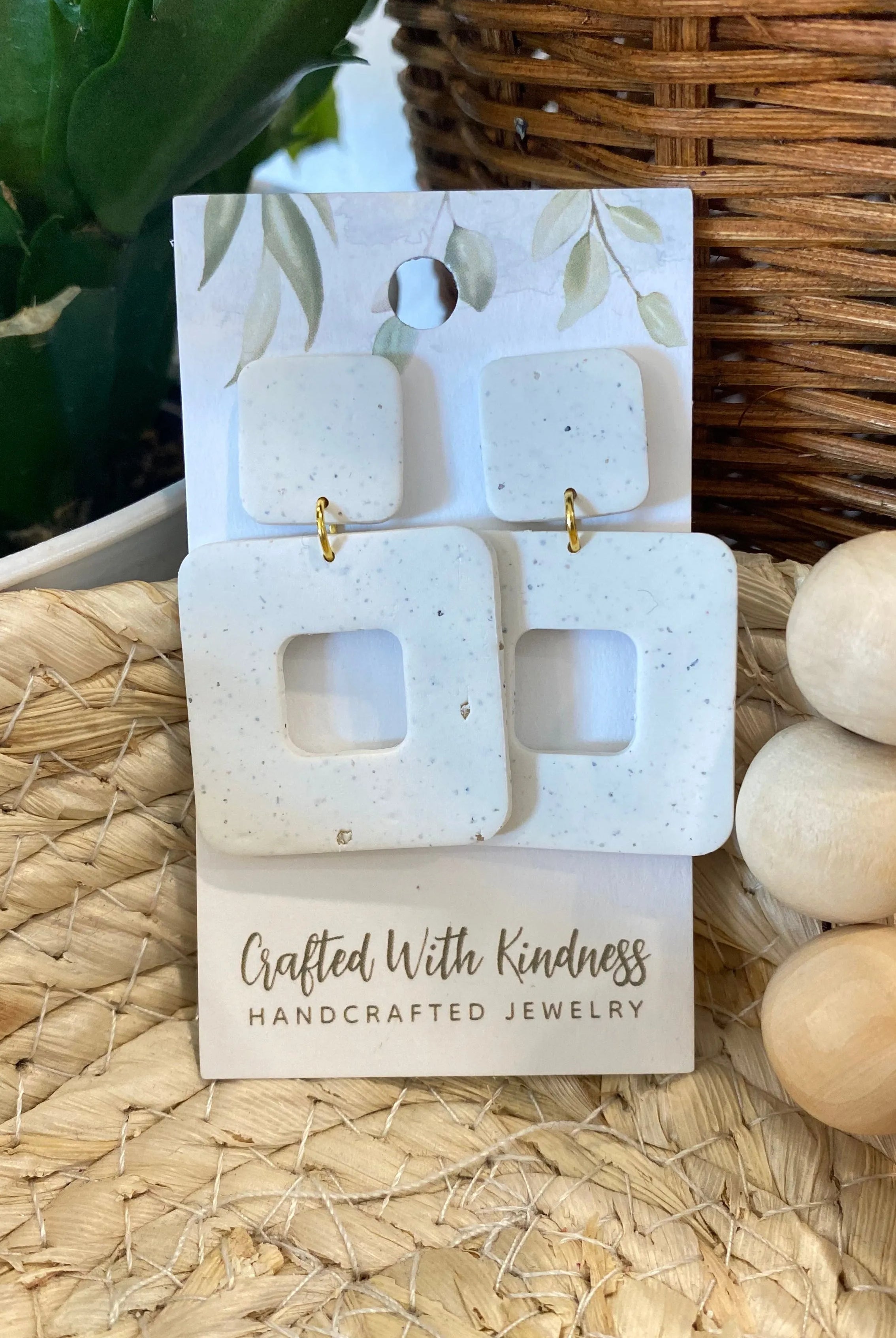 Shop Square Duo Dangles- at Ruby Joy Boutique, a Women's Clothing Store in Pickerington, Ohio