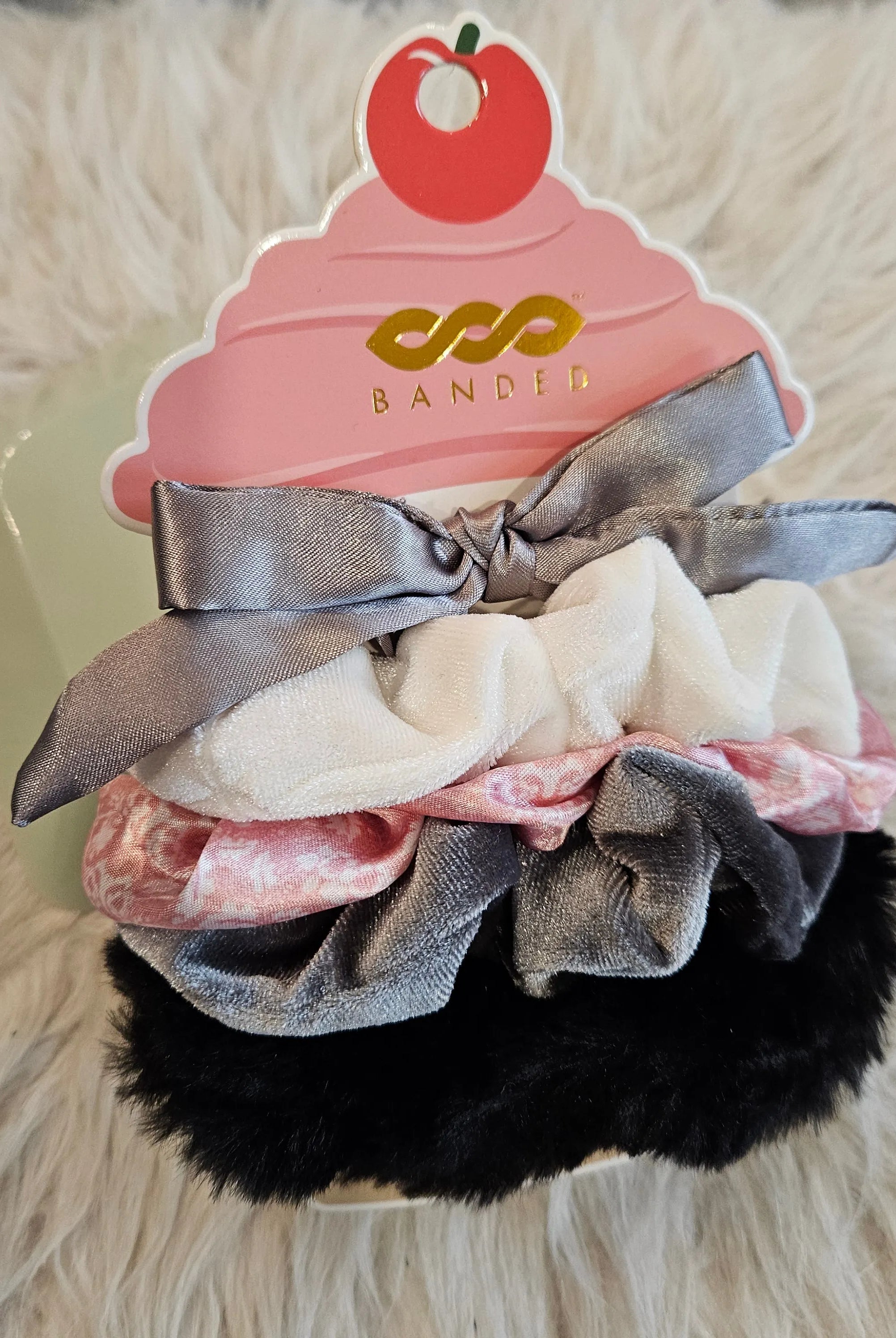 Shop Strawberry Truffle - Scrunchie Cakes- at Ruby Joy Boutique, a Women's Clothing Store in Pickerington, Ohio