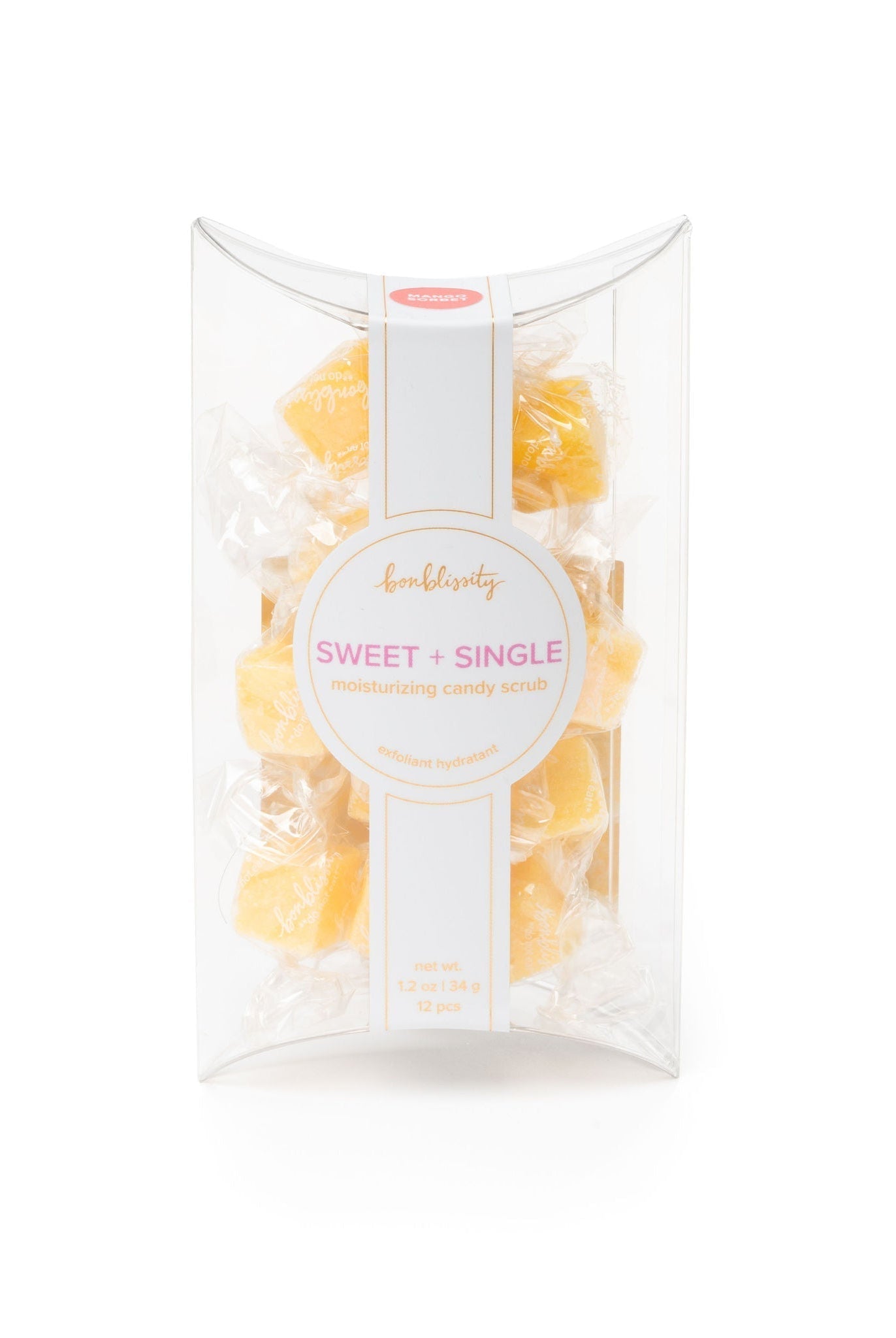 Shop Sugar Cube Candy Scrub - Mango Sorbet-Soaps & Scrubs at Ruby Joy Boutique, a Women's Clothing Store in Pickerington, Ohio