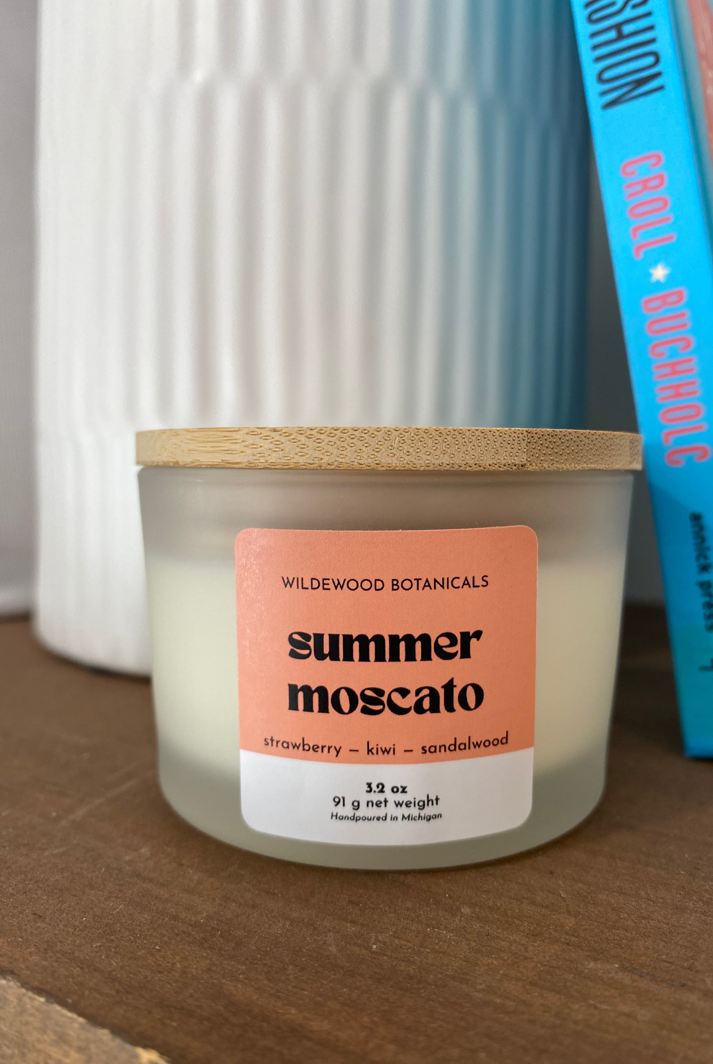 Shop Summer Moscato Mini Soy Candle- at Ruby Joy Boutique, a Women's Clothing Store in Pickerington, Ohio