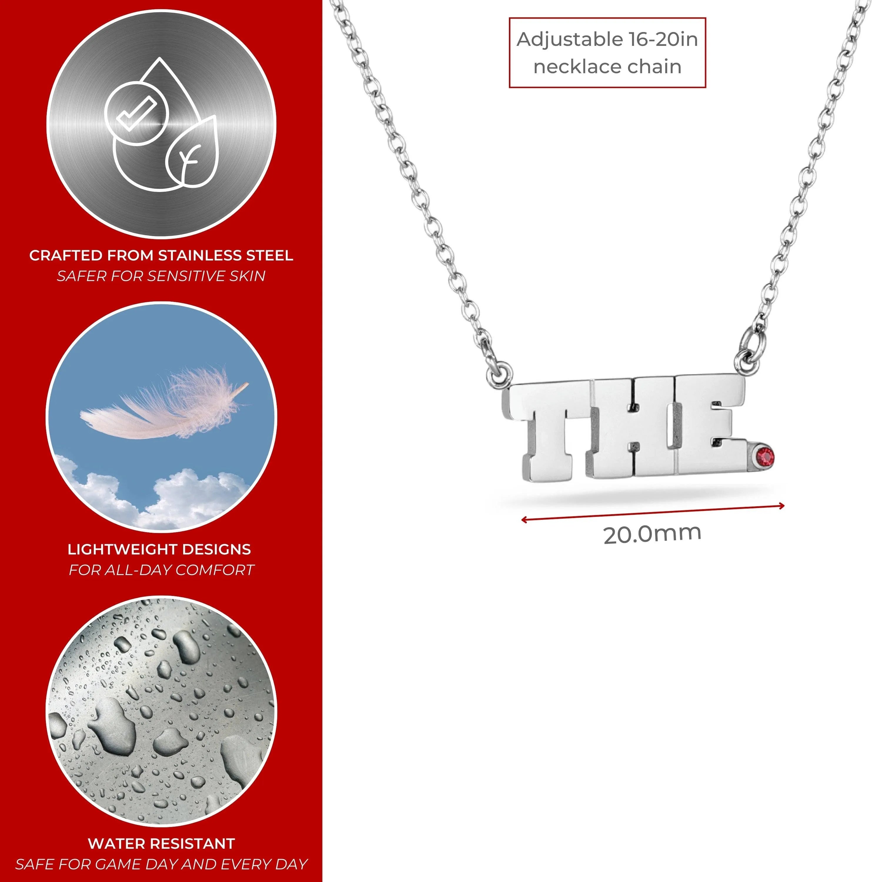 Shop THE. Ohio State University Necklace- at Ruby Joy Boutique, a Women's Clothing Store in Pickerington, Ohio