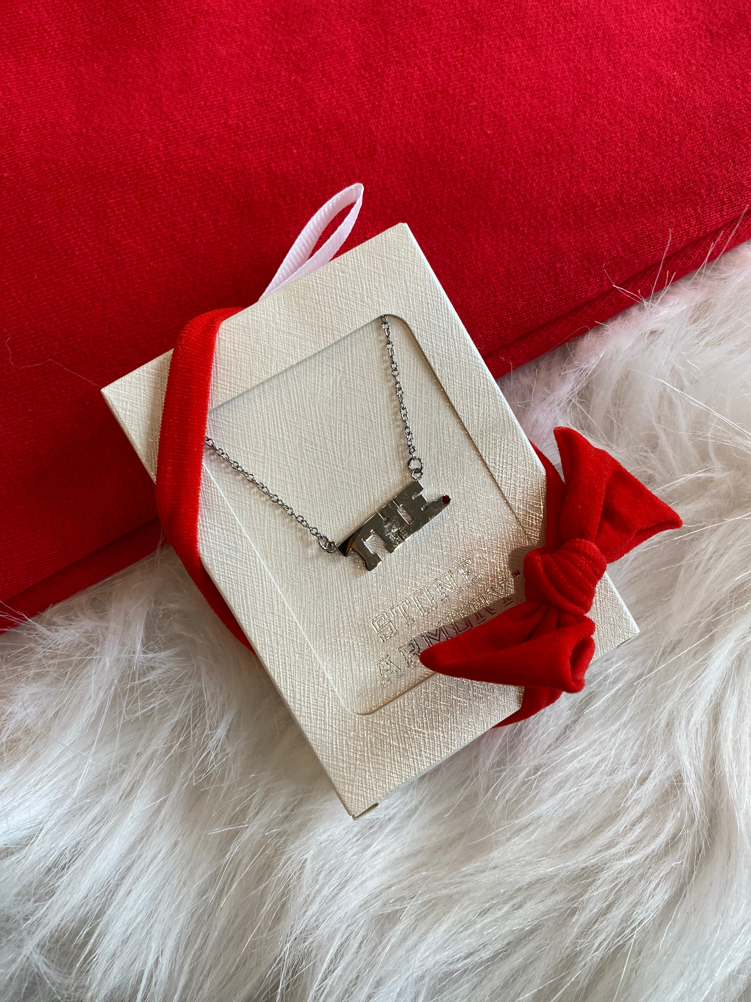 Shop THE. Ohio State University Necklace- at Ruby Joy Boutique, a Women's Clothing Store in Pickerington, Ohio