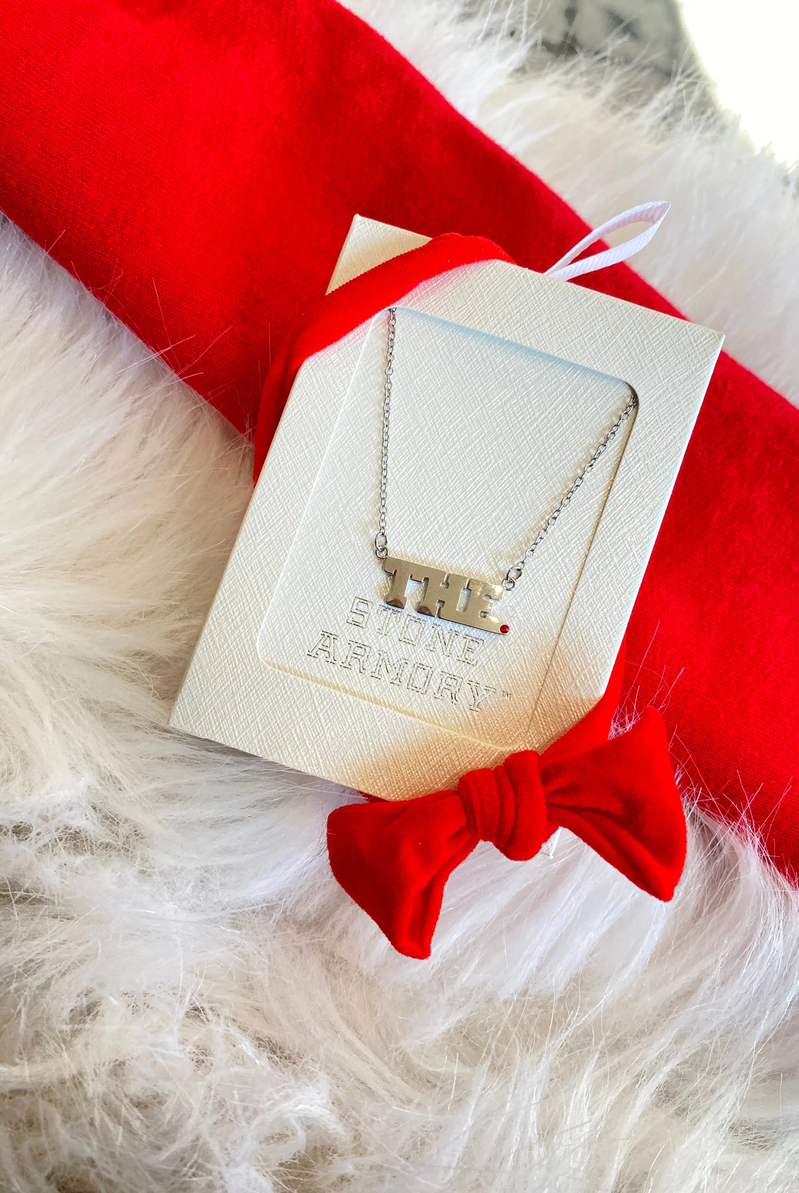 Shop THE. Ohio State University Necklace- at Ruby Joy Boutique, a Women's Clothing Store in Pickerington, Ohio