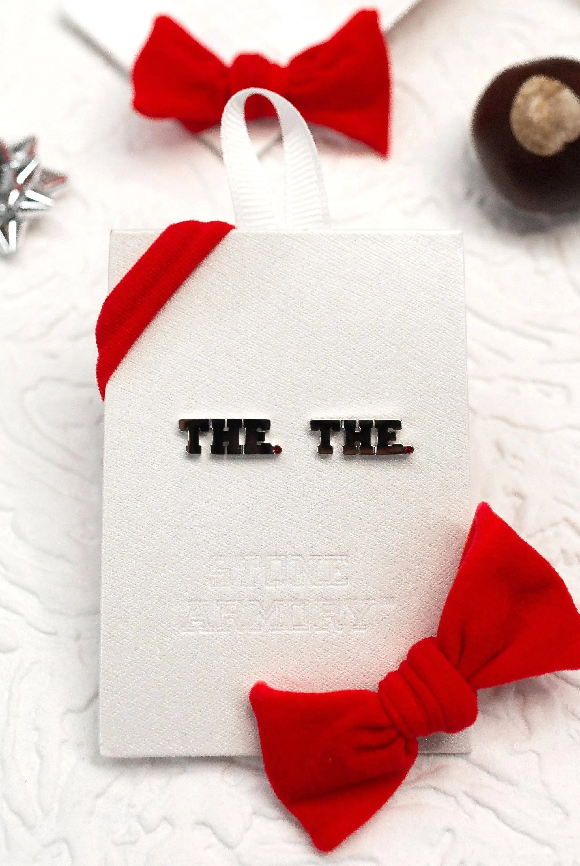 Shop THE. Ohio State University Stud Earrings- at Ruby Joy Boutique, a Women's Clothing Store in Pickerington, Ohio