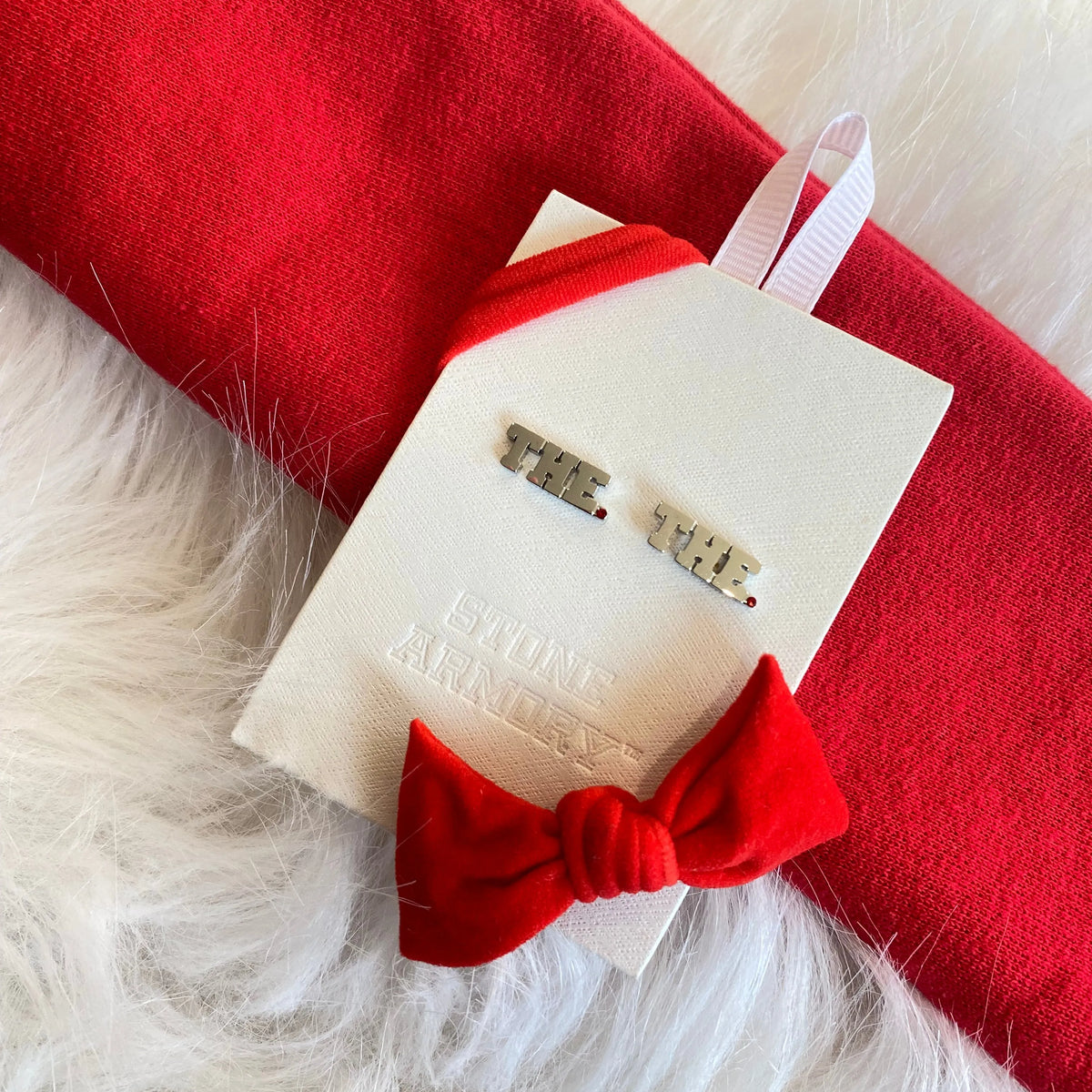 Shop THE. Ohio State University Stud Earrings- at Ruby Joy Boutique, a Women's Clothing Store in Pickerington, Ohio
