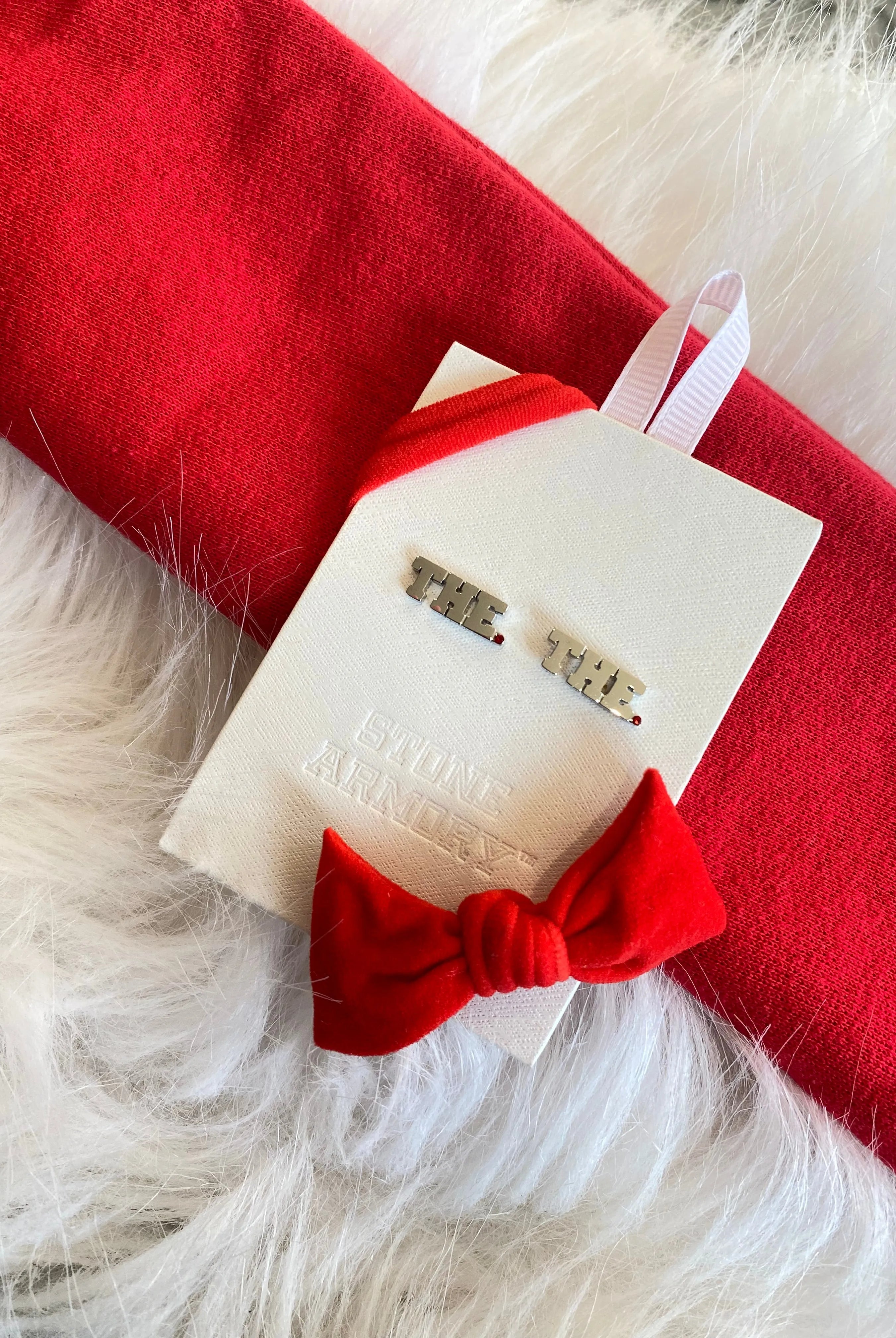 Shop THE. Ohio State University Stud Earrings- at Ruby Joy Boutique, a Women's Clothing Store in Pickerington, Ohio