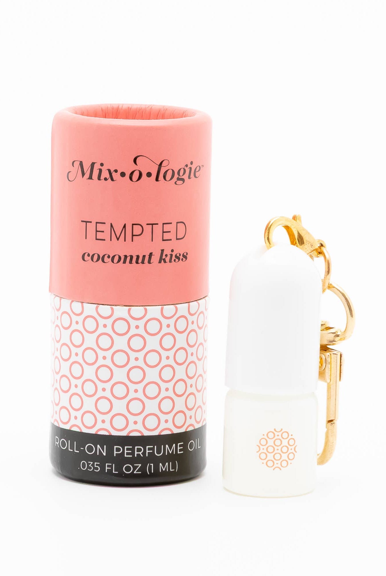 Shop Tempted (coconut kiss) | Keychain Mini Roll-On Perfume- at Ruby Joy Boutique, a Women's Clothing Store in Pickerington, Ohio