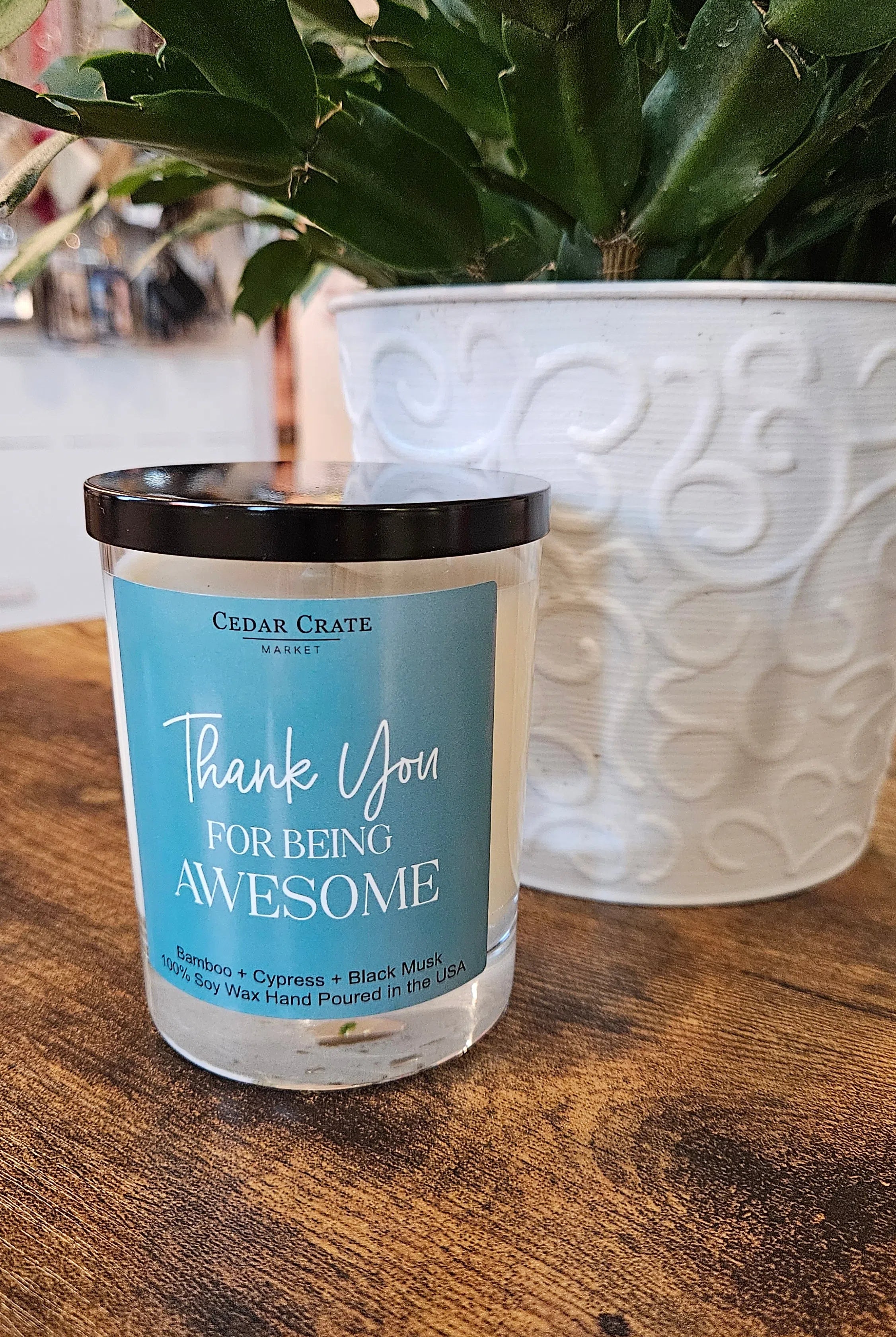 Shop Thank You For Being Awesome | Bamboo, Cypress, Black Musk- at Ruby Joy Boutique, a Women's Clothing Store in Pickerington, Ohio