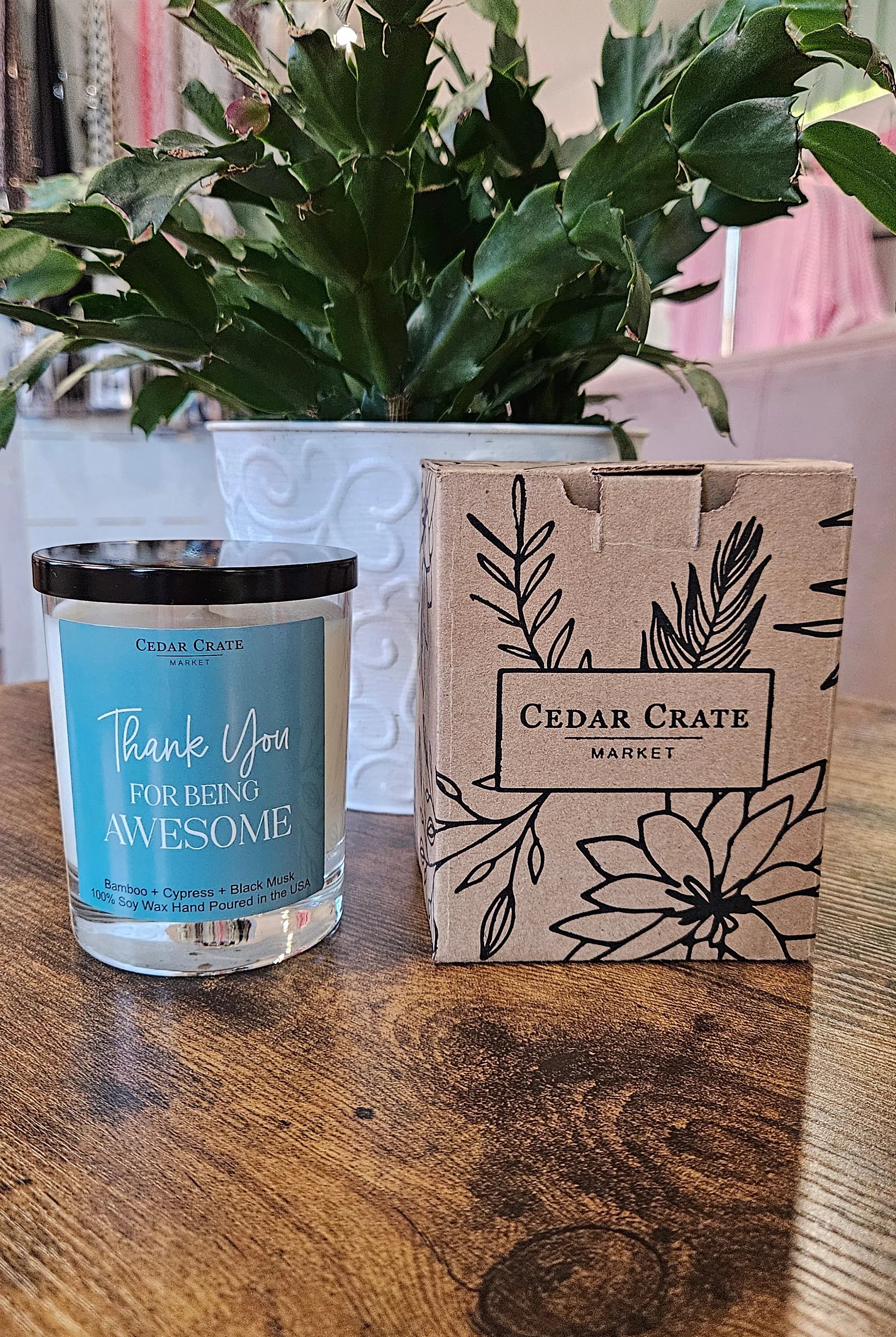 Shop Thank You For Being Awesome | Bamboo, Cypress, Black Musk- at Ruby Joy Boutique, a Women's Clothing Store in Pickerington, Ohio