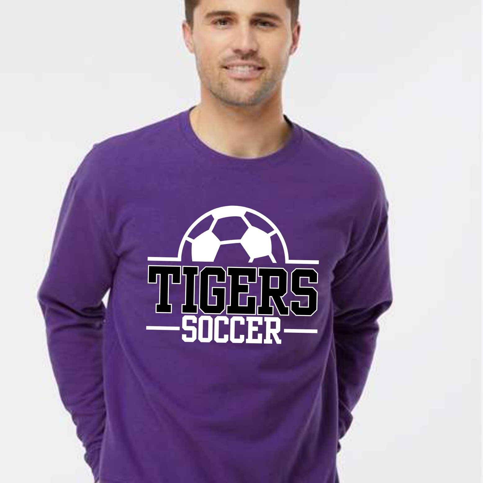 Shop Tigers Soccer Team Sweatshirts-XS at Ruby Joy Boutique, a Women's Clothing Store in Pickerington, Ohio