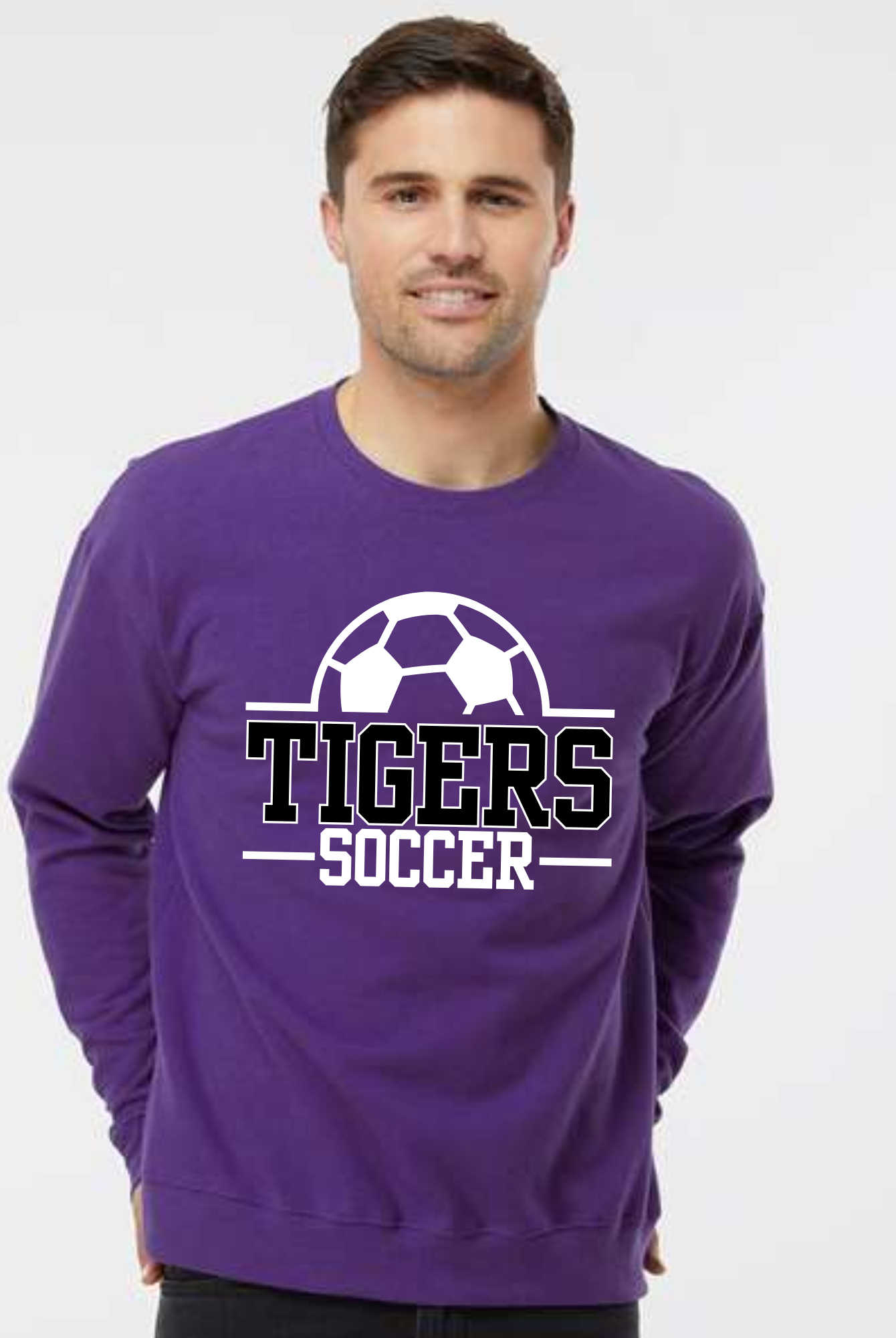 Shop Tigers Soccer Team Sweatshirts-XS at Ruby Joy Boutique, a Women's Clothing Store in Pickerington, Ohio