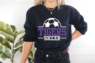 Shop Tigers Soccer Team Sweatshirts-XS at Ruby Joy Boutique, a Women's Clothing Store in Pickerington, Ohio