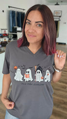 Shop 'Tis The Season Ghost Tee-Small at Ruby Joy Boutique, a Women's Clothing Store in Pickerington, Ohio